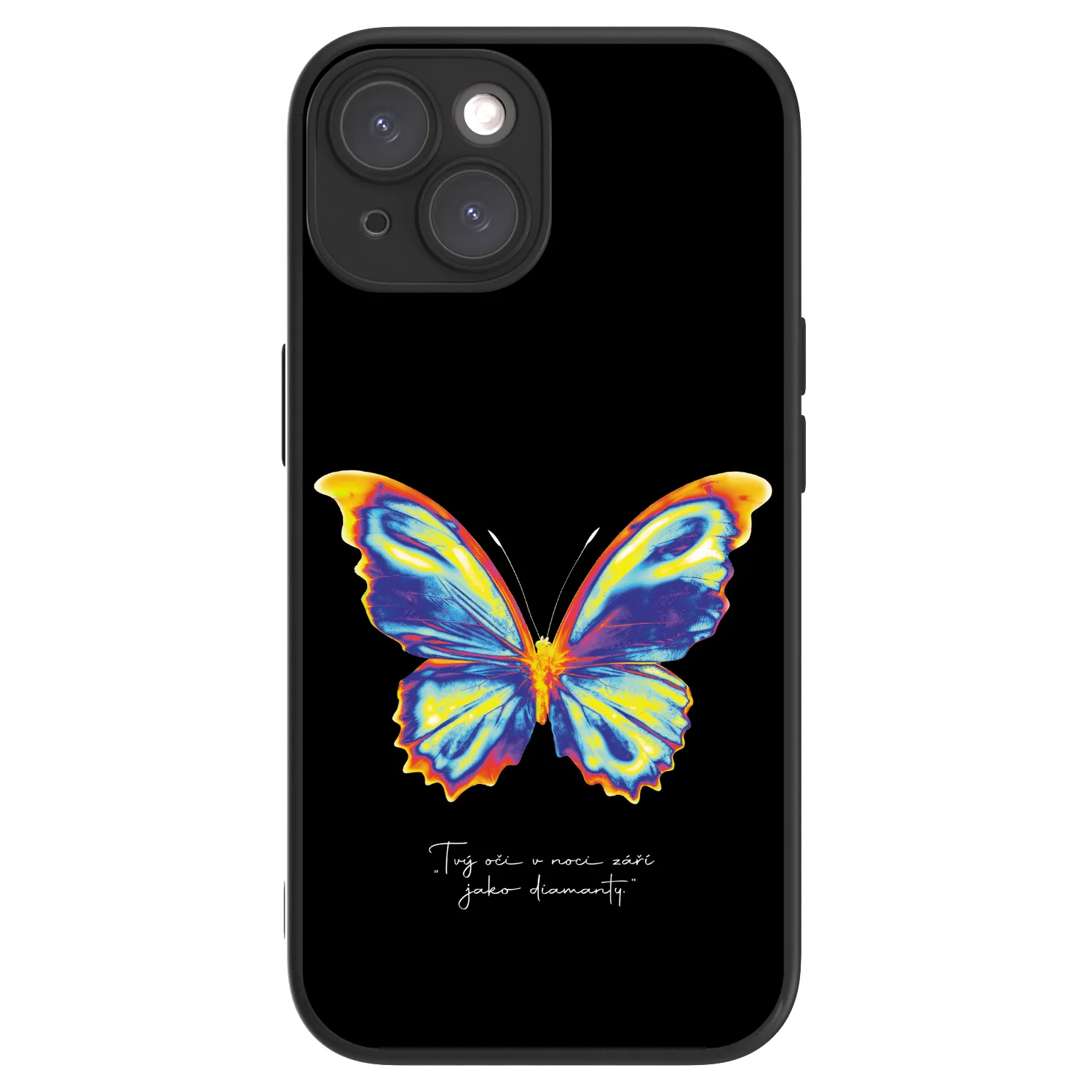 Picasee ULTIMATE CASE MagSafe pentru Apple iPhone 15 - Diamanty Black