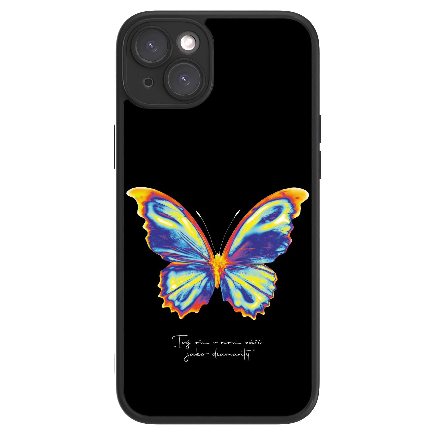 Picasee ULTIMATE CASE MagSafe pentru Apple iPhone 15 Plus - Diamanty Black