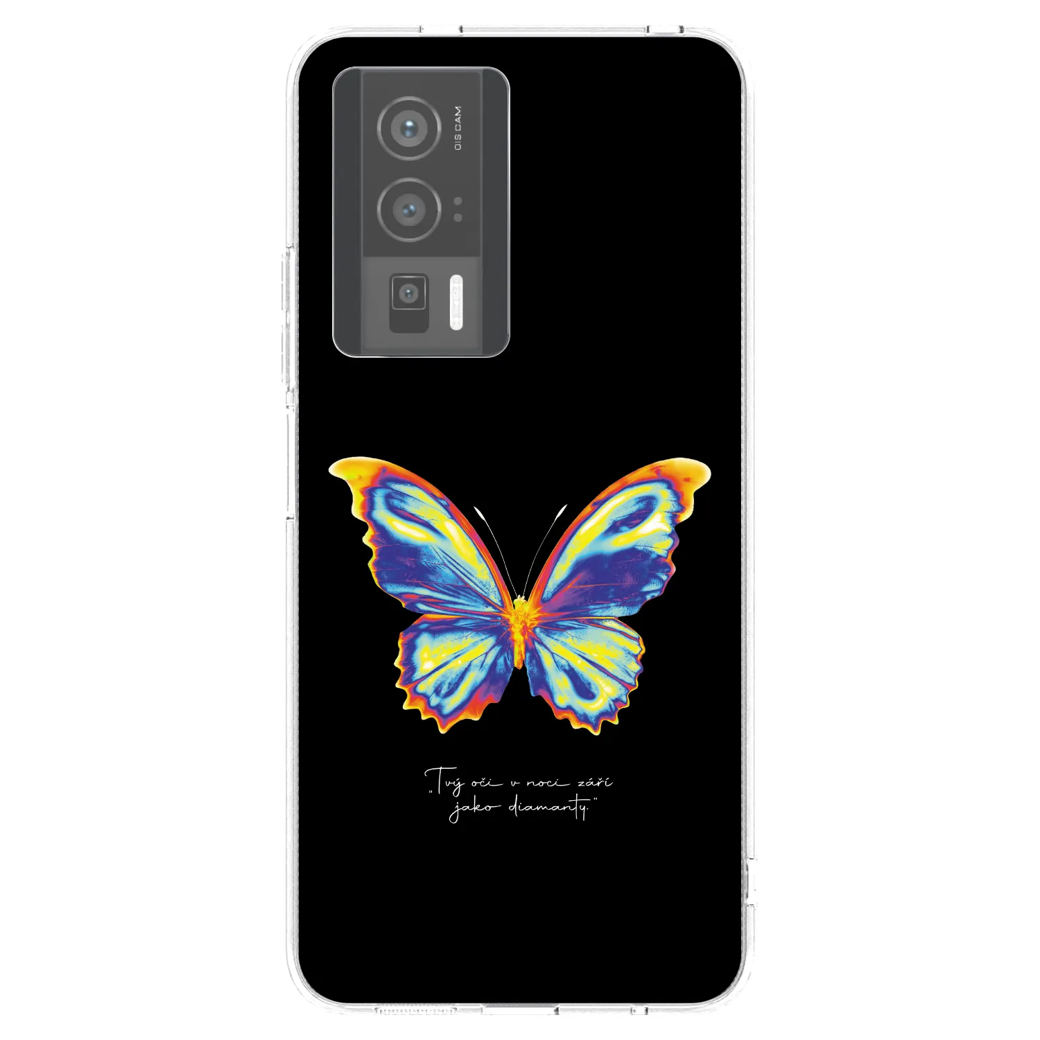 Picasee husă transparentă din silicon pentru Xiaomi Poco F5 Pro 5G - Diamanty Black