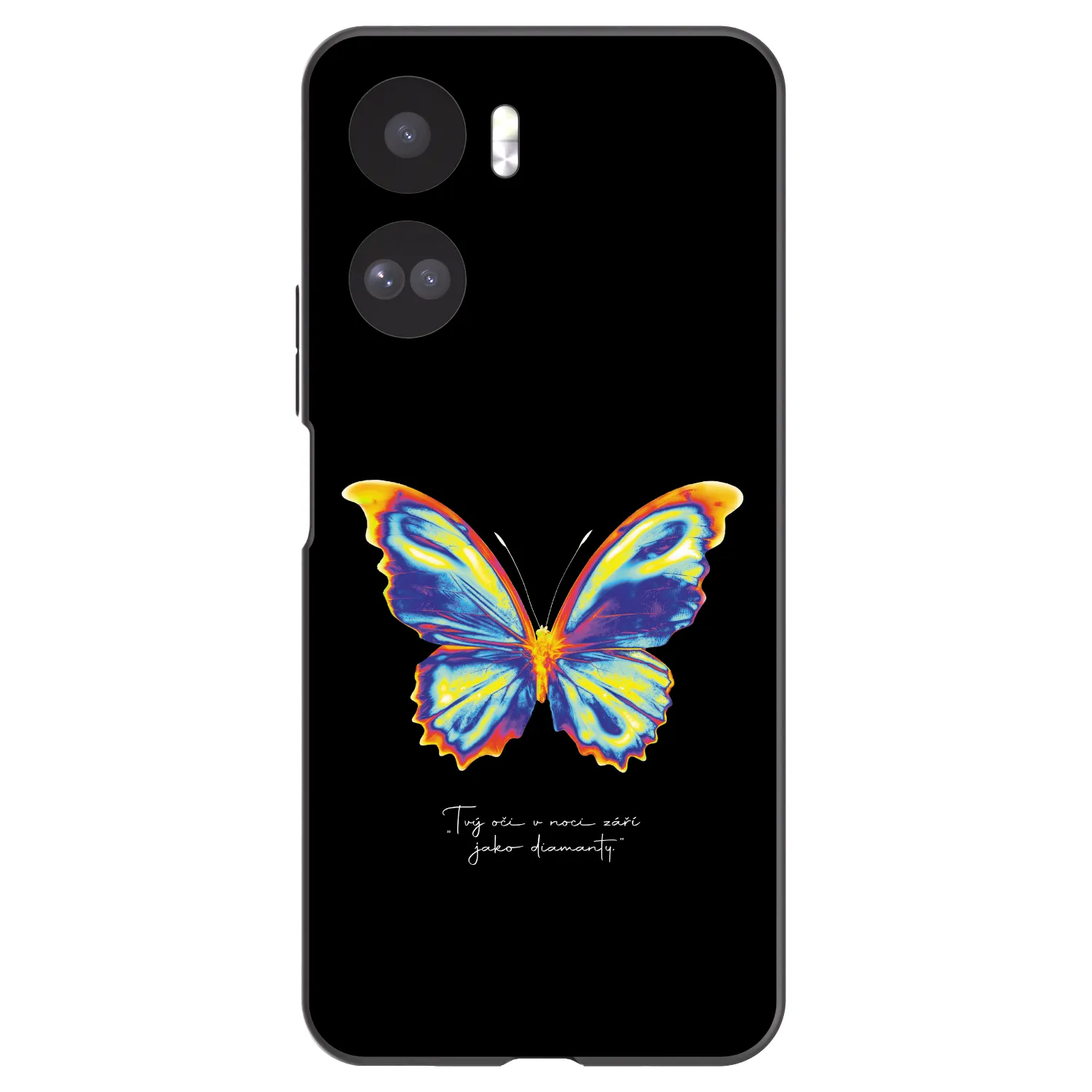 Picasee husă neagră din silicon pentru Honor 90 Lite 5G - Diamanty Black