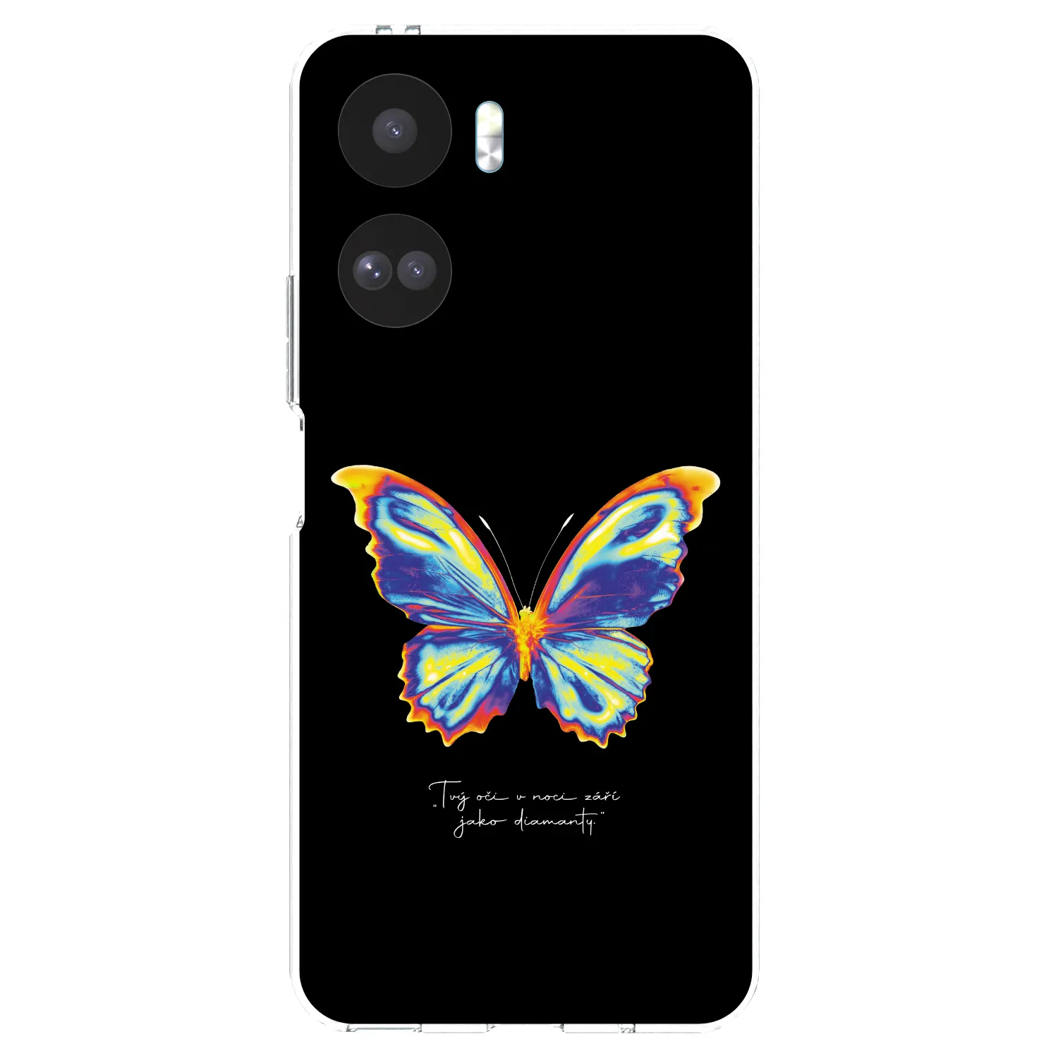 Picasee husă transparentă din silicon pentru Honor 90 Lite 5G - Diamanty Black