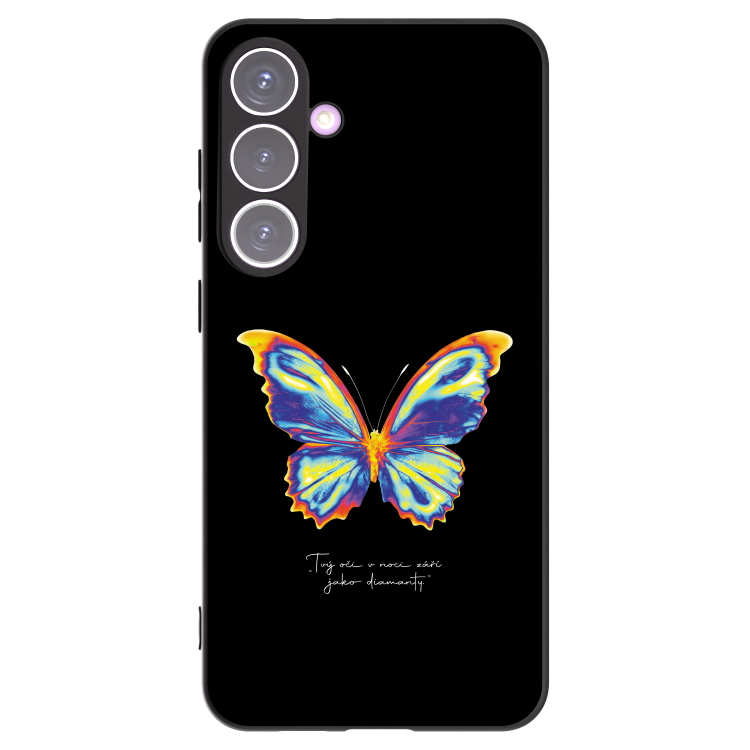Picasee husă neagră din silicon pentru Samsung Galaxy S24+ S926B 5G - Diamanty Black