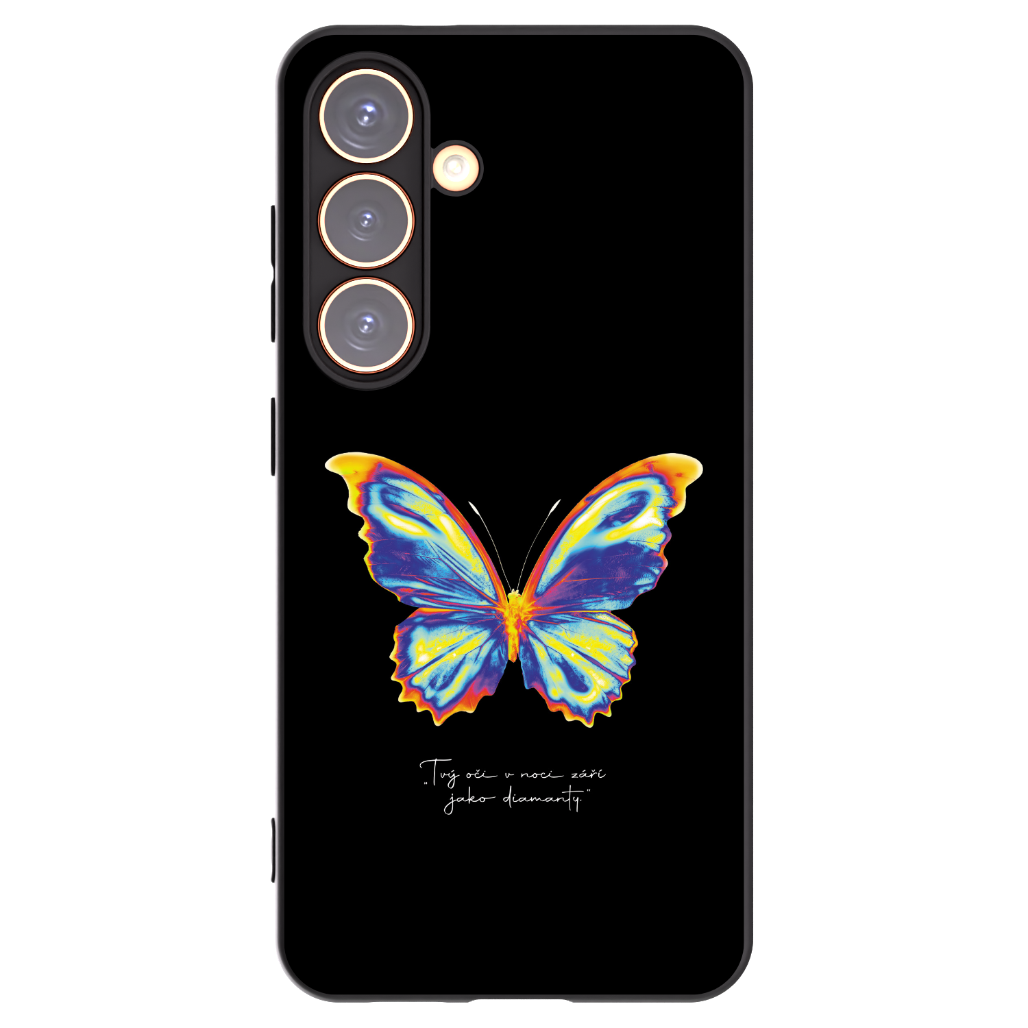 Picasee husă neagră din silicon pentru Samsung Galaxy S24 S921B 5G - Diamanty Black