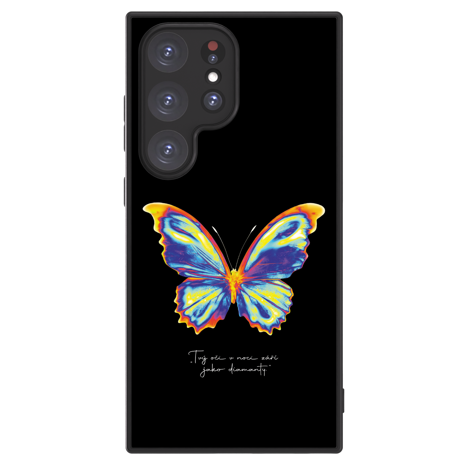 Picasee ULTIMATE CASE PowerShare pentru Samsung Galaxy S24 Ultra S928B 5G - Diamanty Black