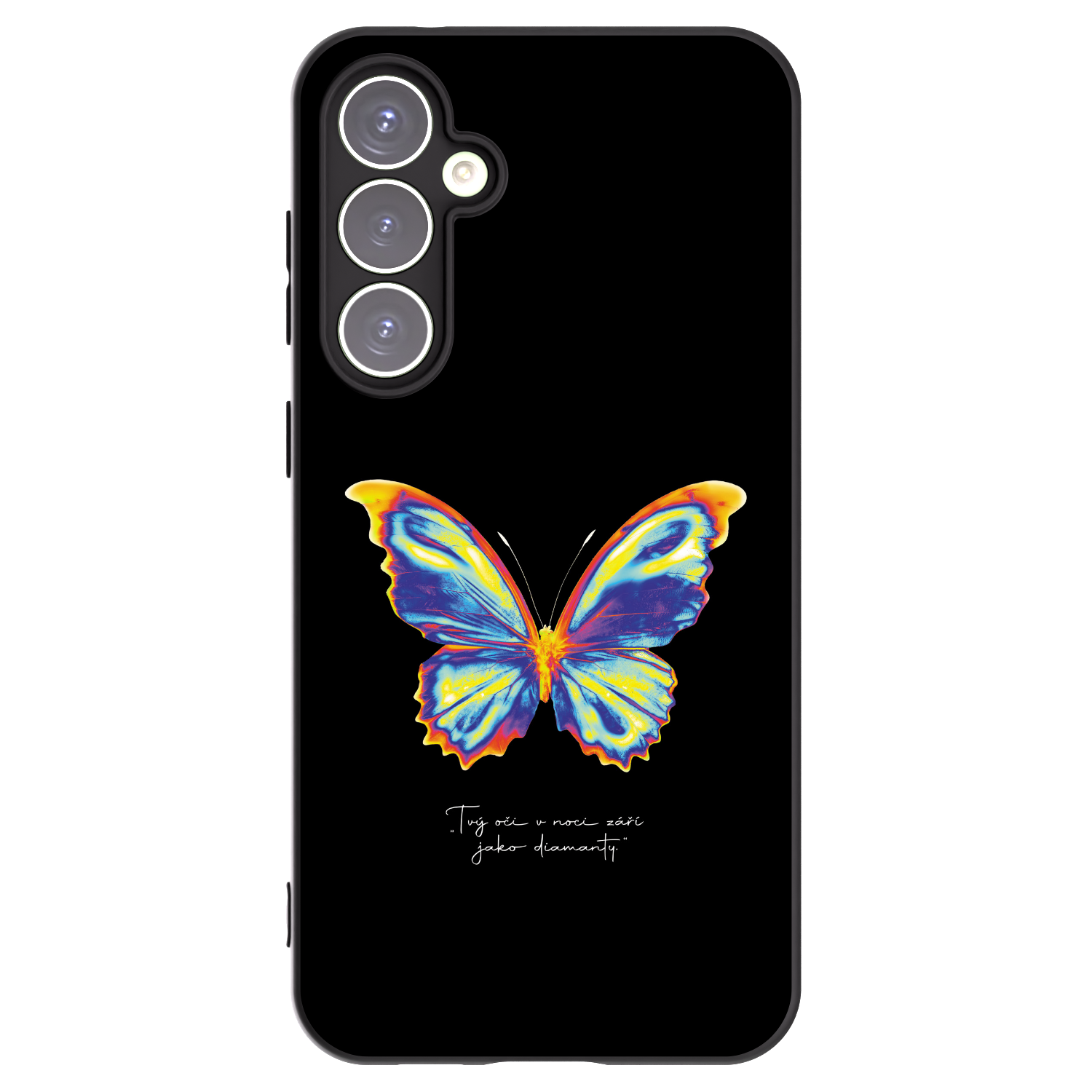 Picasee husă neagră din silicon pentru Samsung Galaxy S23 FE S711B - Diamanty Black