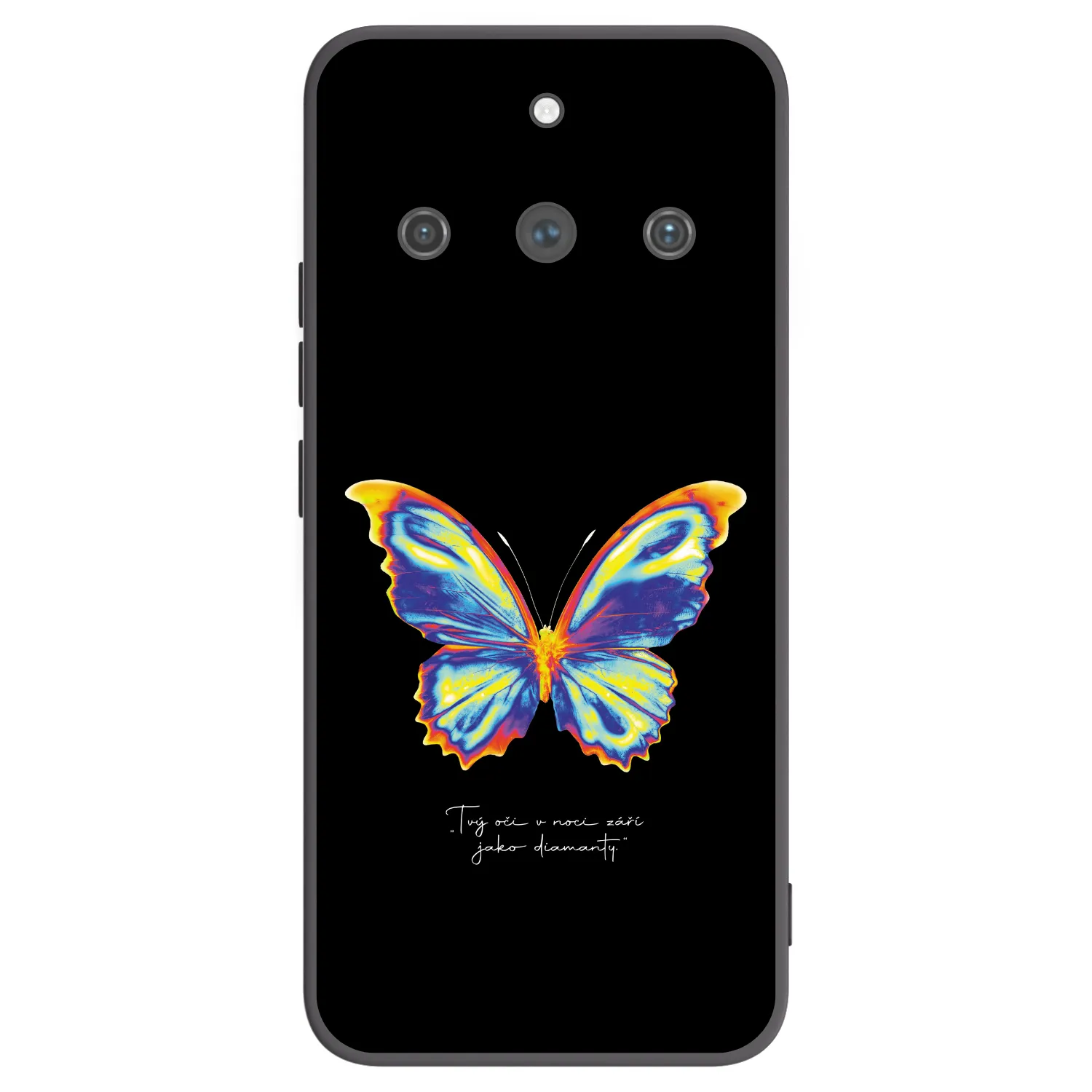 Picasee husă neagră din silicon pentru Realme 11 Pro+ - Diamanty Black