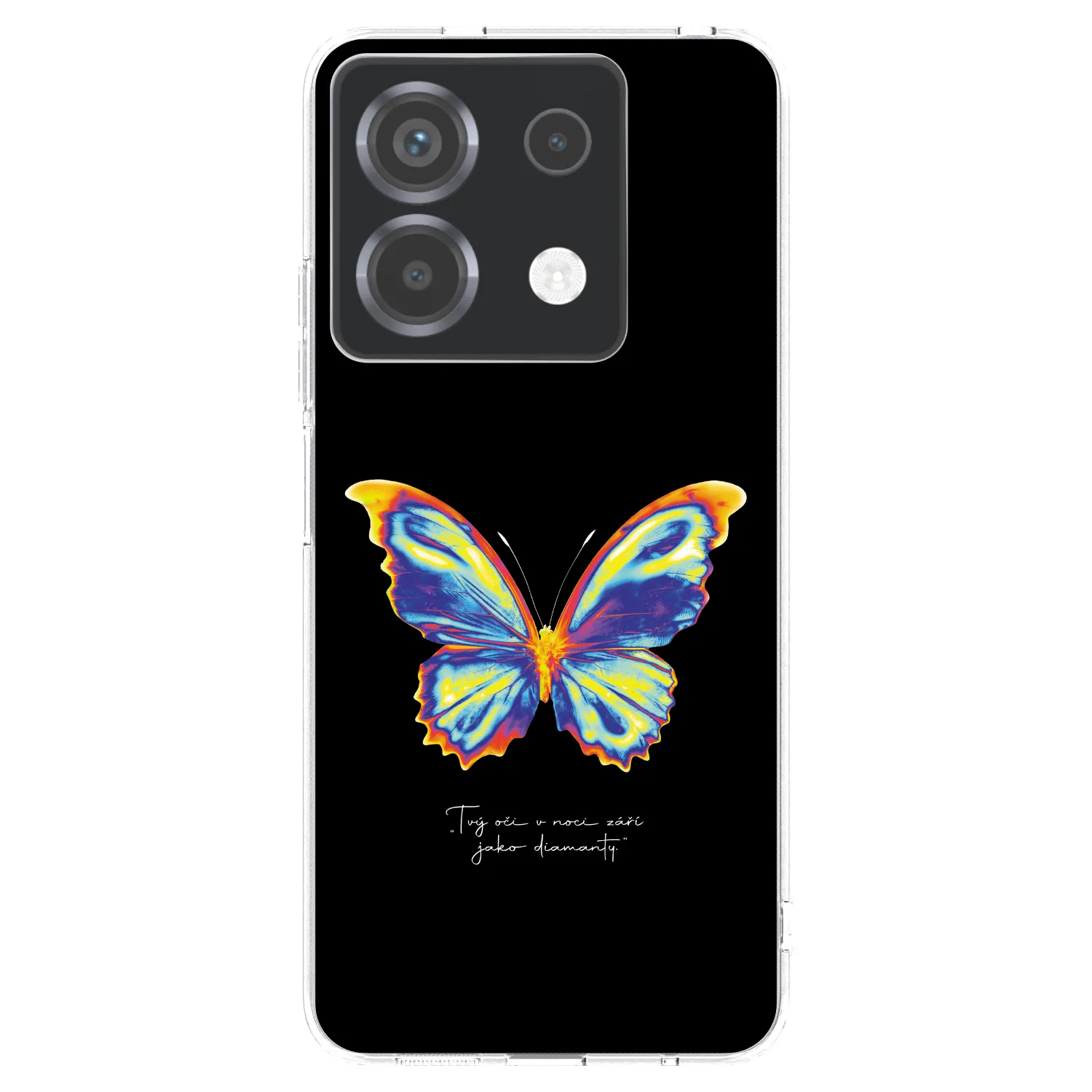 Picasee husă transparentă din silicon pentru Xiaomi Poco X6 - Diamanty Black