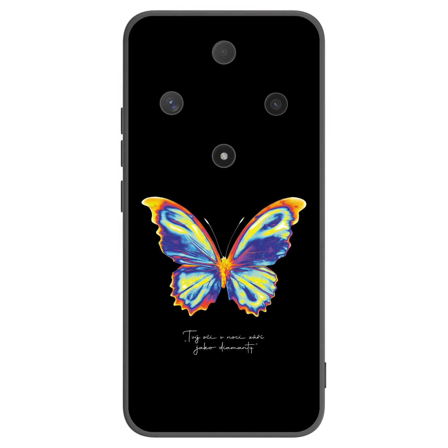 Picasee husă neagră din silicon pentru Honor Magic6 Lite 5G - Diamanty Black