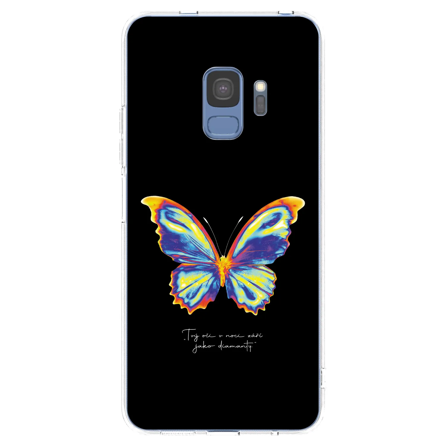 Picasee husă transparentă din silicon pentru Samsung Galaxy S9 G960F - Diamanty Black