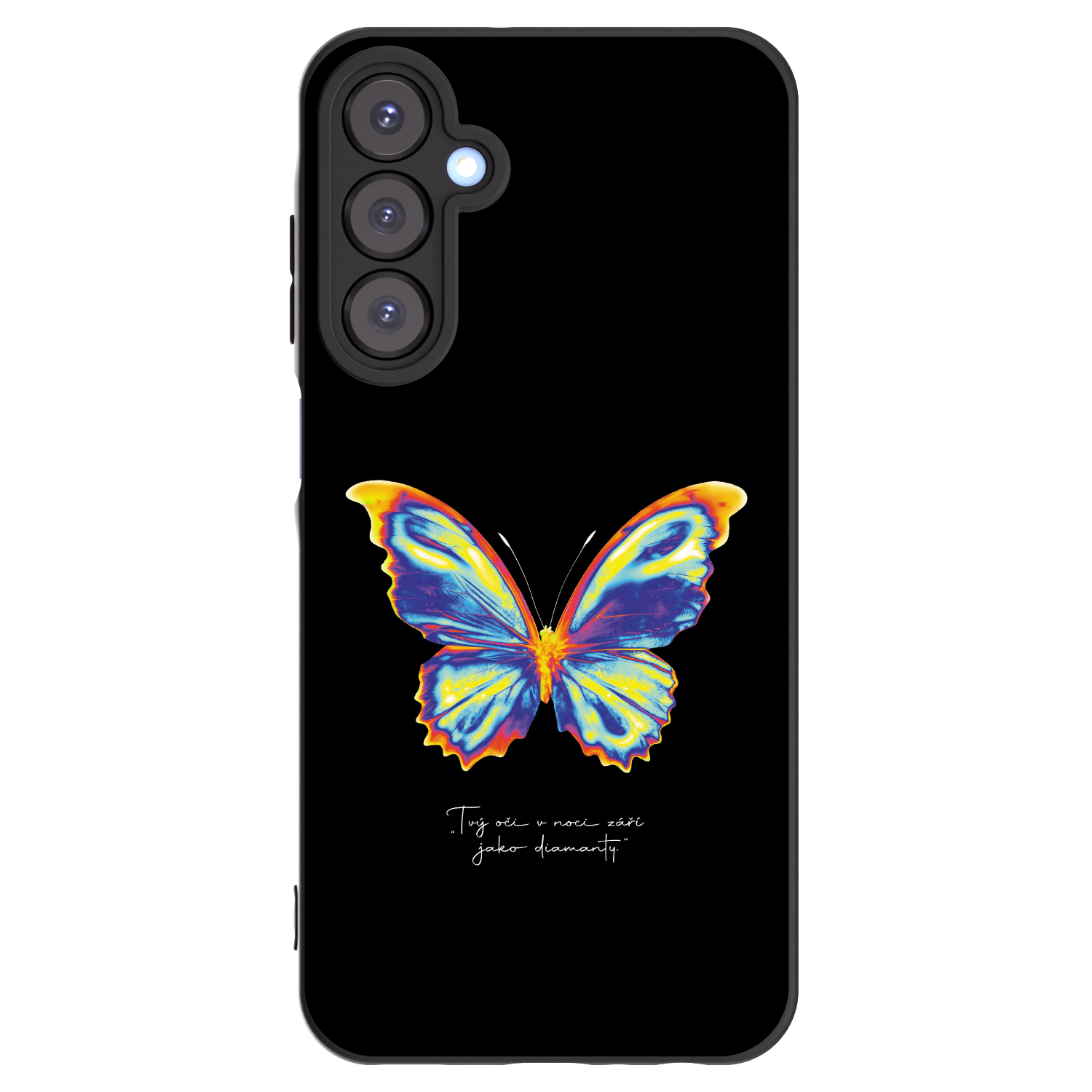 Picasee husă neagră din silicon pentru Samsung Galaxy A25 A256B 5G - Diamanty Black