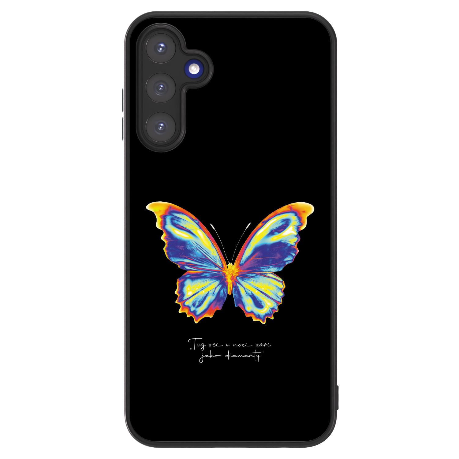 Picasee ULTIMATE CASE pentru Samsung Galaxy A15 A155F 4G - Diamanty Black