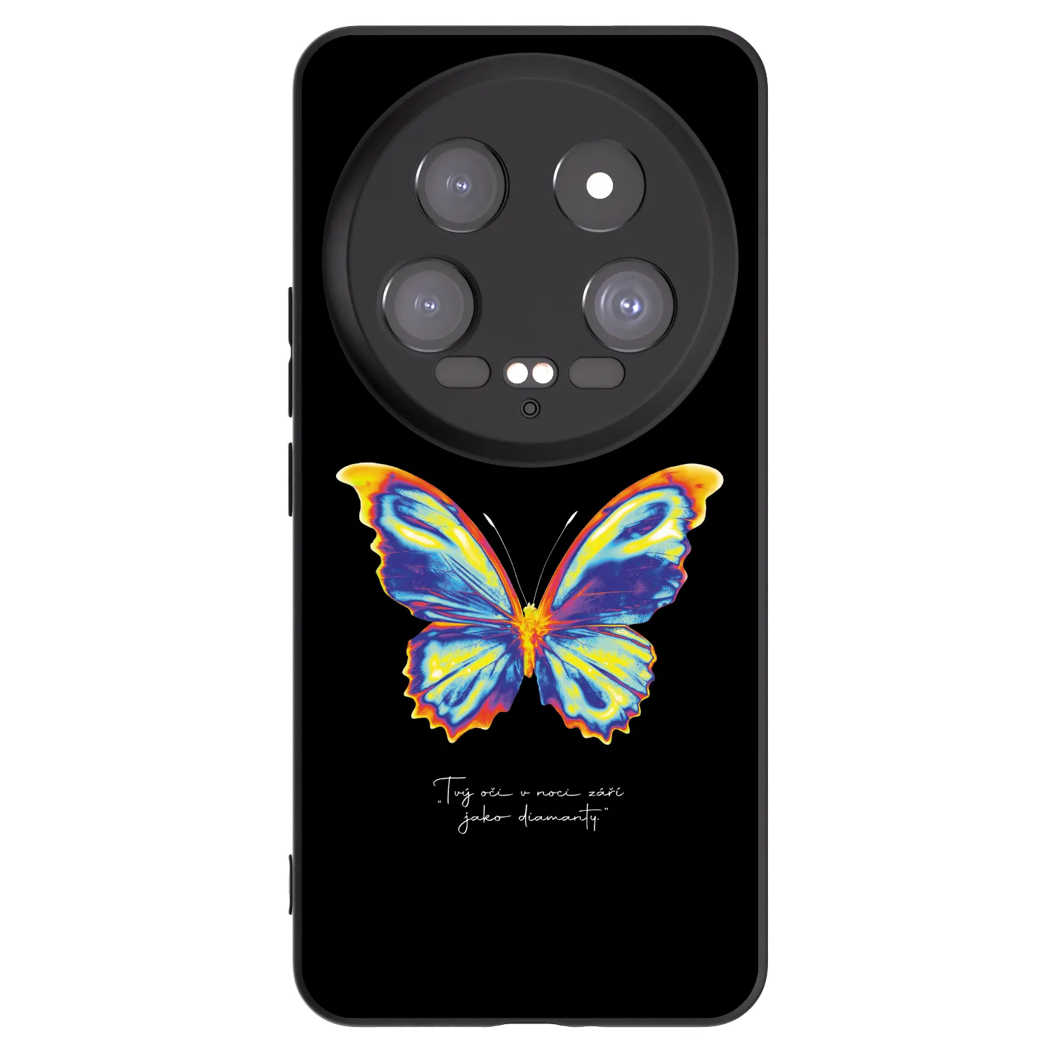 Picasee husă neagră din silicon pentru Xiaomi 14 Ultra - Diamanty Black