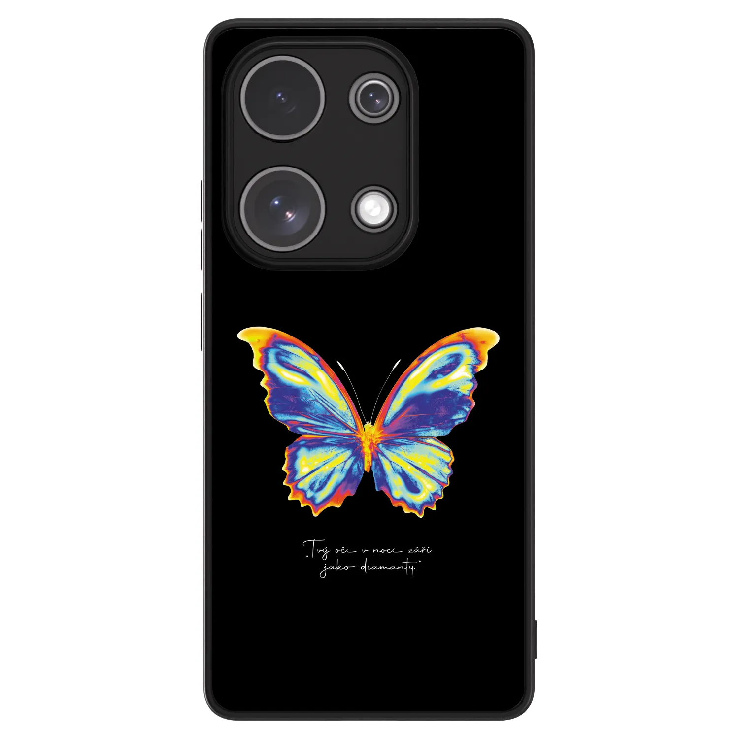 Picasee ULTIMATE CASE pentru Xiaomi Redmi Note 13 Pro 4G - Diamanty Black