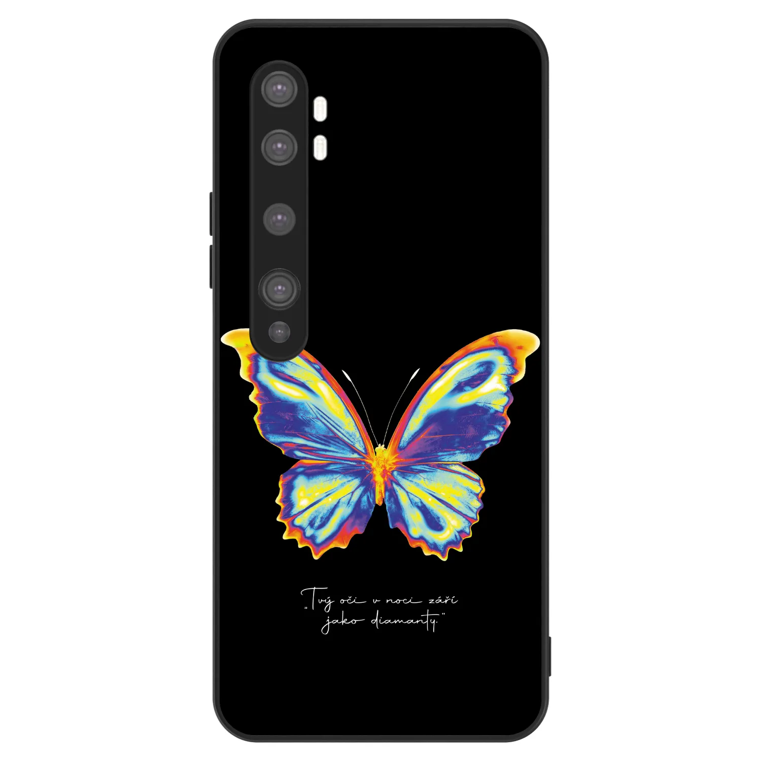 Picasee ULTIMATE CASE pentru Xiaomi Mi Note 10 (Pro) - Diamanty Black