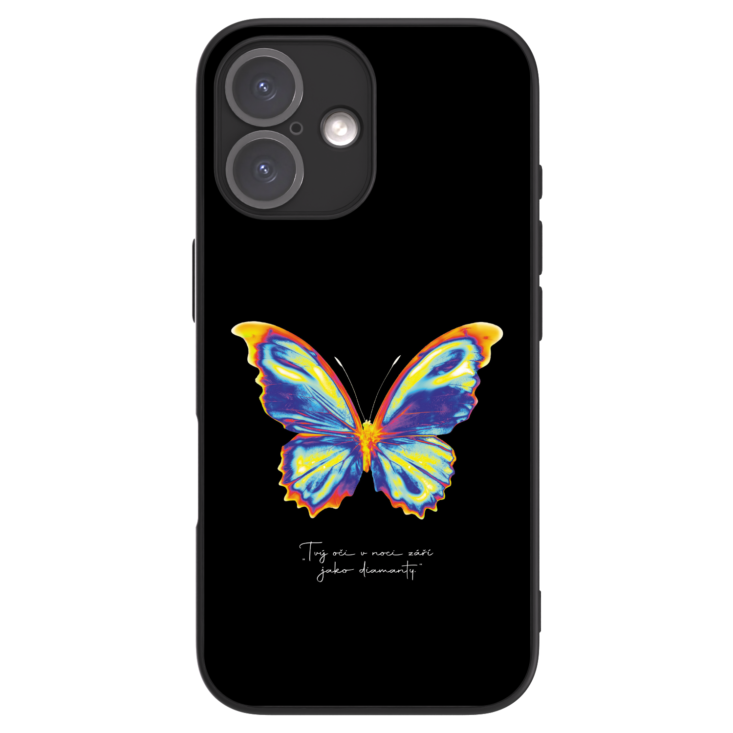 Picasee ULTIMATE CASE pentru Apple iPhone 16 - Diamanty Black