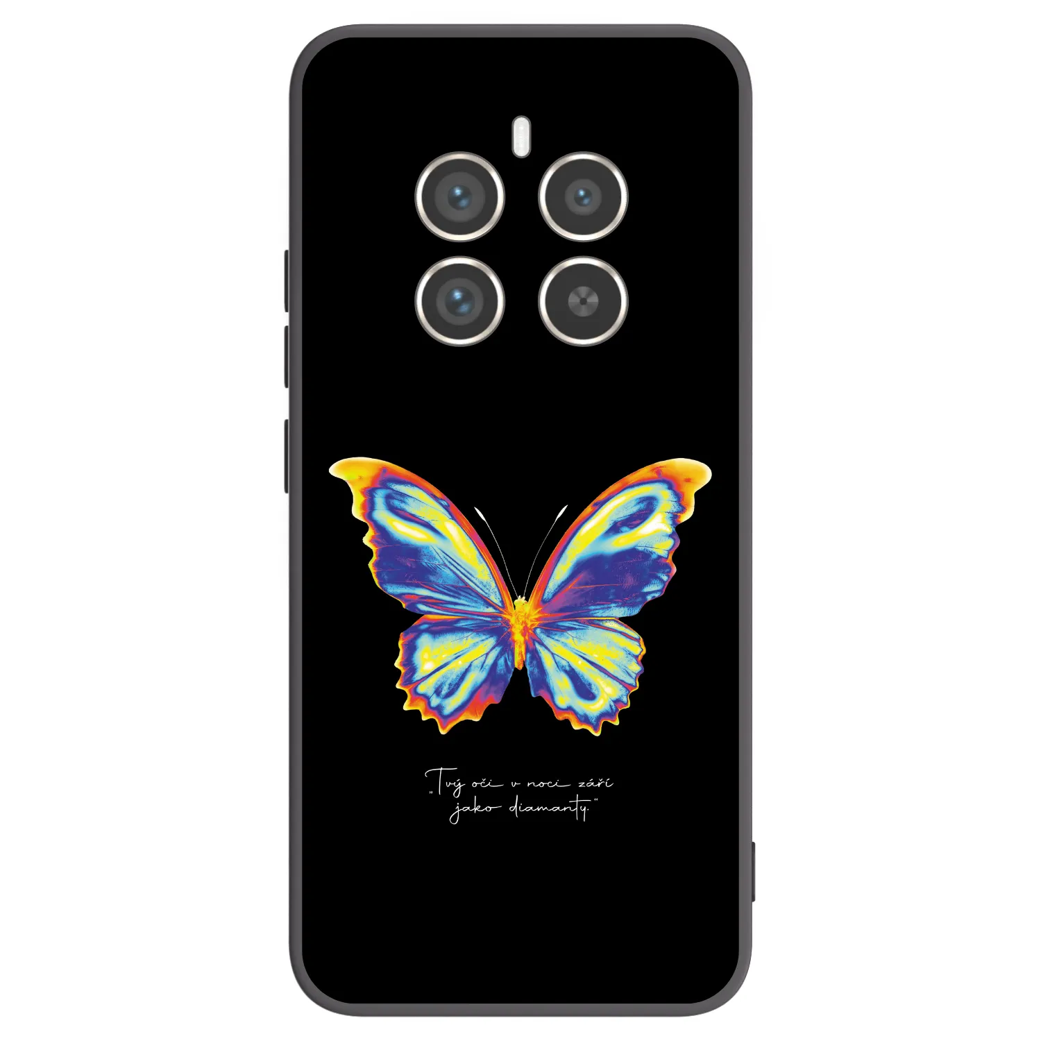 Picasee husă neagră din silicon pentru Realme 12 Pro 5G - Diamanty Black