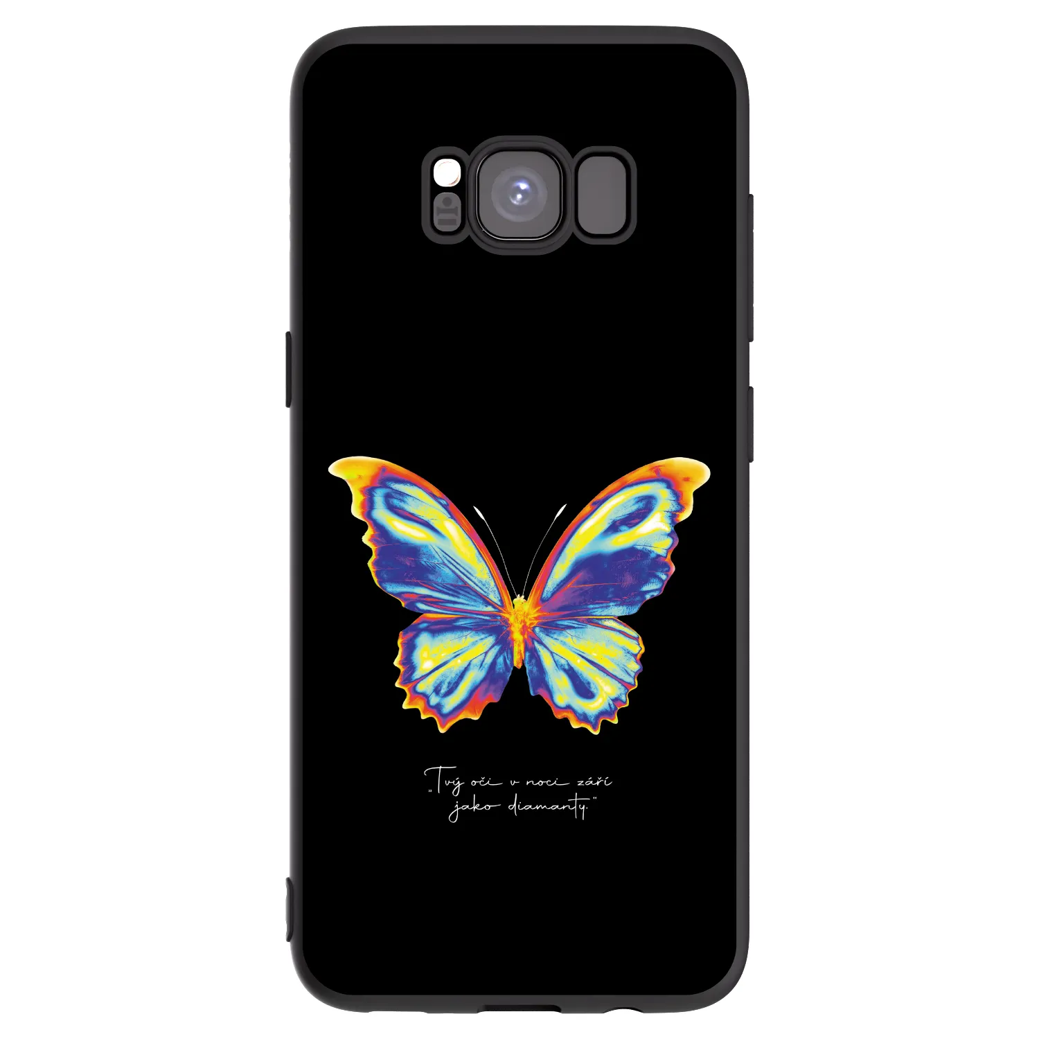 Picasee husă neagră din silicon pentru Samsung Galaxy S8 G950F - Diamanty Black