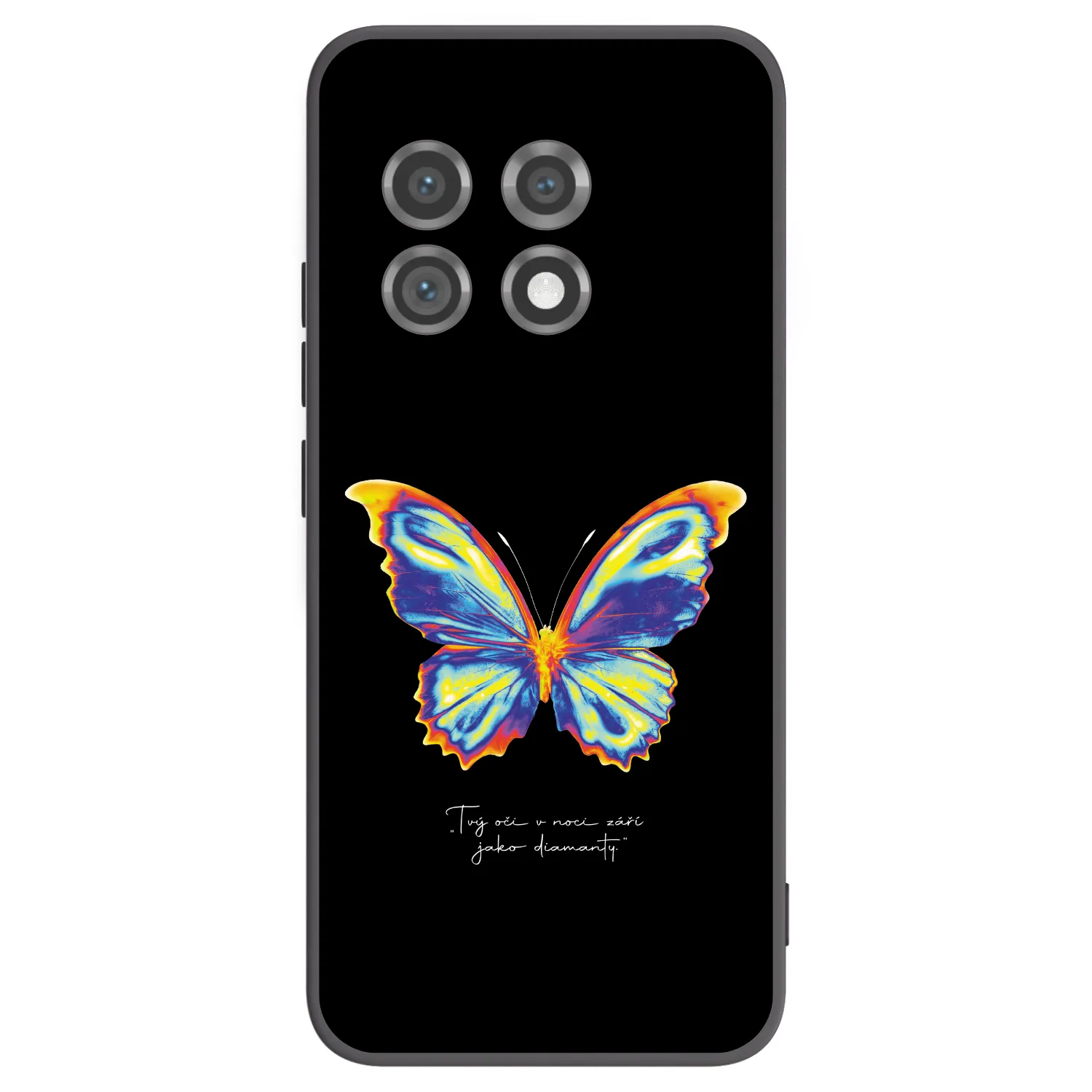 Picasee husă neagră din silicon pentru OnePlus 11 5G - Diamanty Black