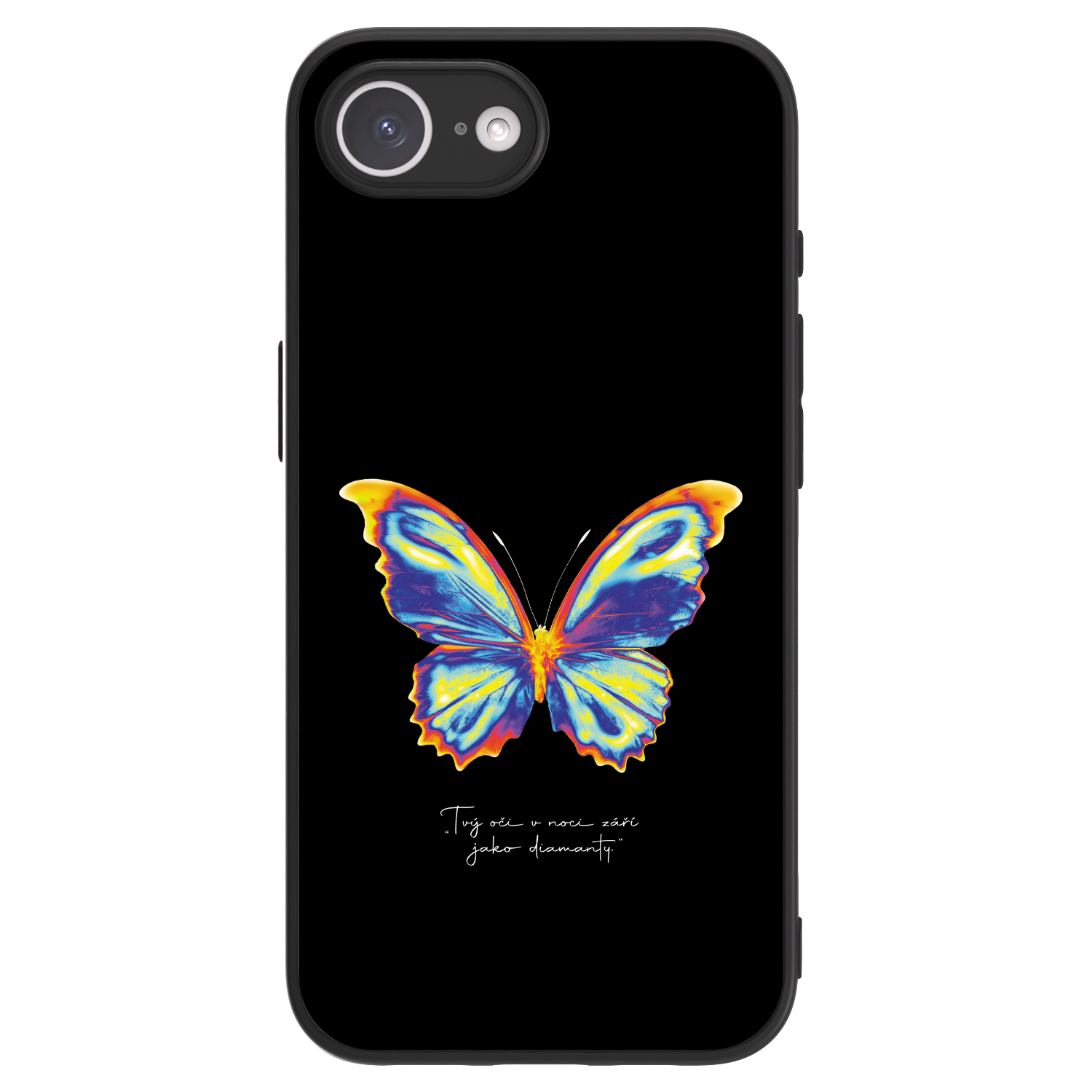Picasee ULTIMATE CASE pentru Apple iPhone 16e - Diamanty Black