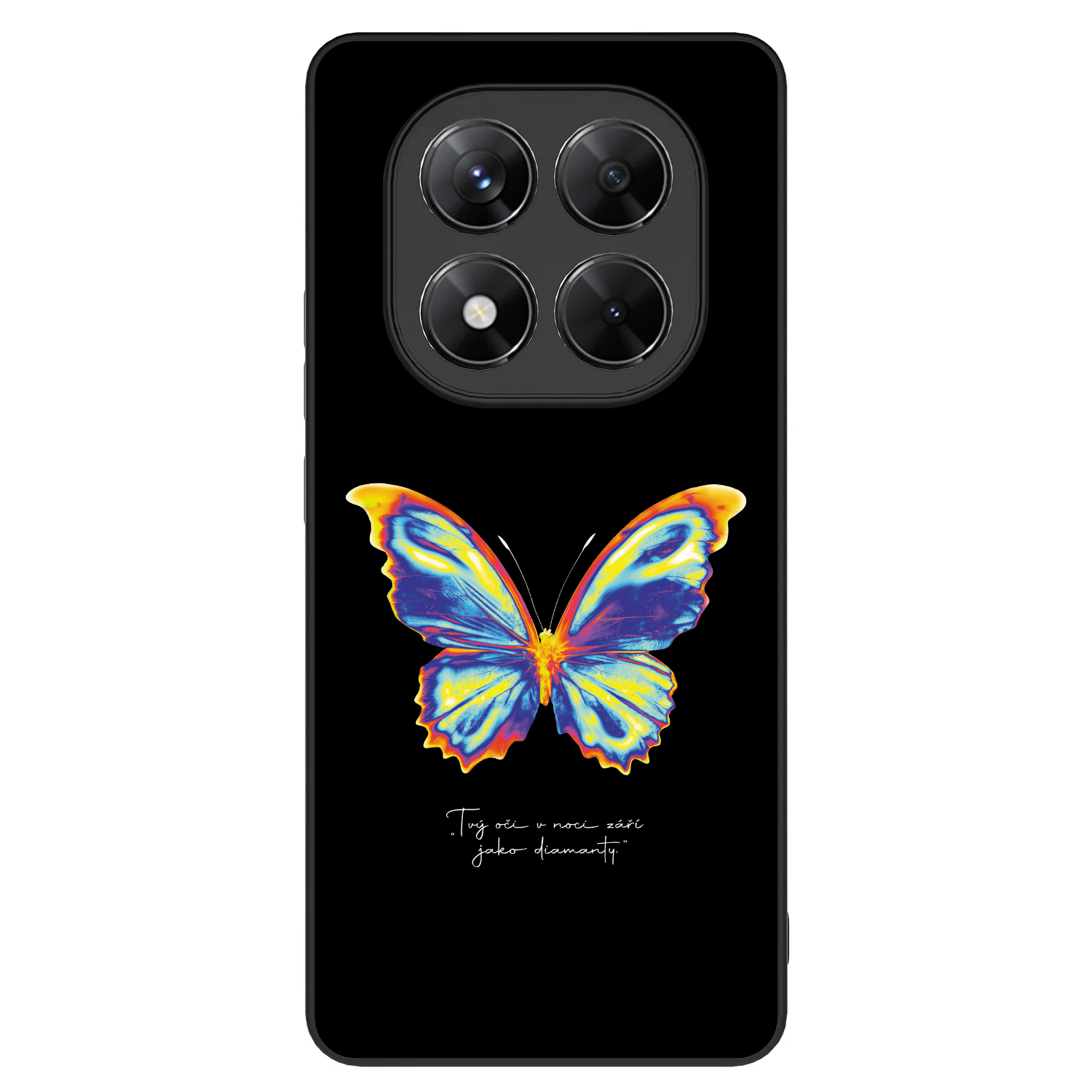 Picasee ULTIMATE CASE pentru Xiaomi Redmi Note 14 Pro 5G - Diamanty Black