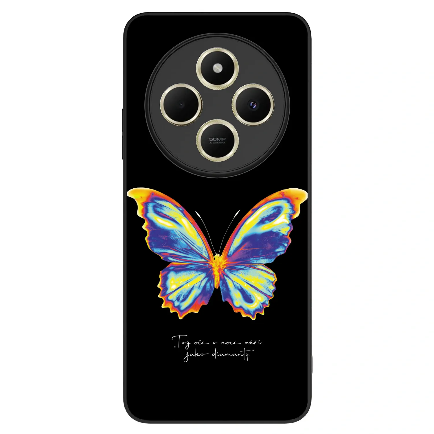 Picasee ULTIMATE CASE pentru Xiaomi Redmi 14C - Diamanty Black