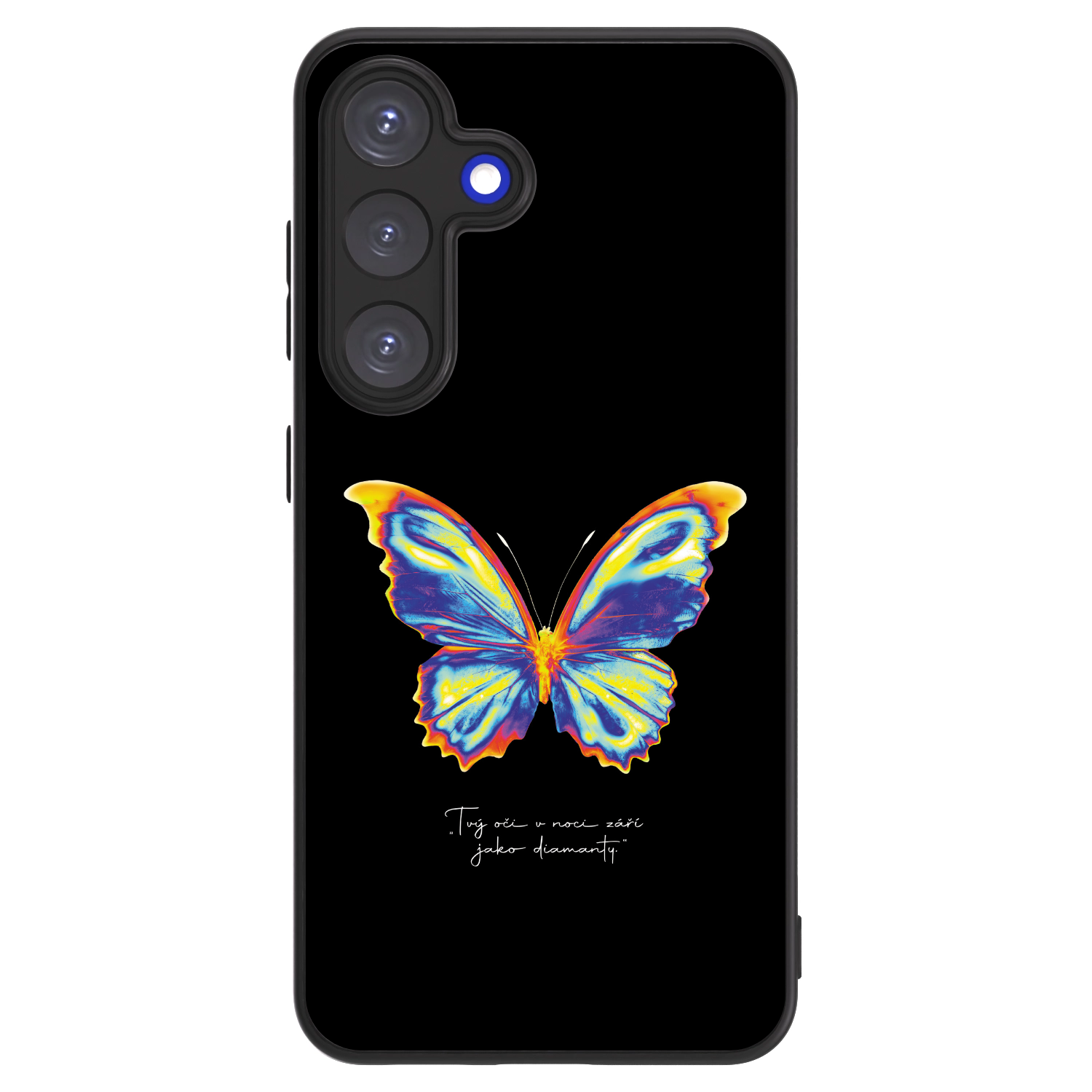 Picasee ULTIMATE CASE PowerShare pentru Samsung Galaxy S25 5G - Diamanty Black