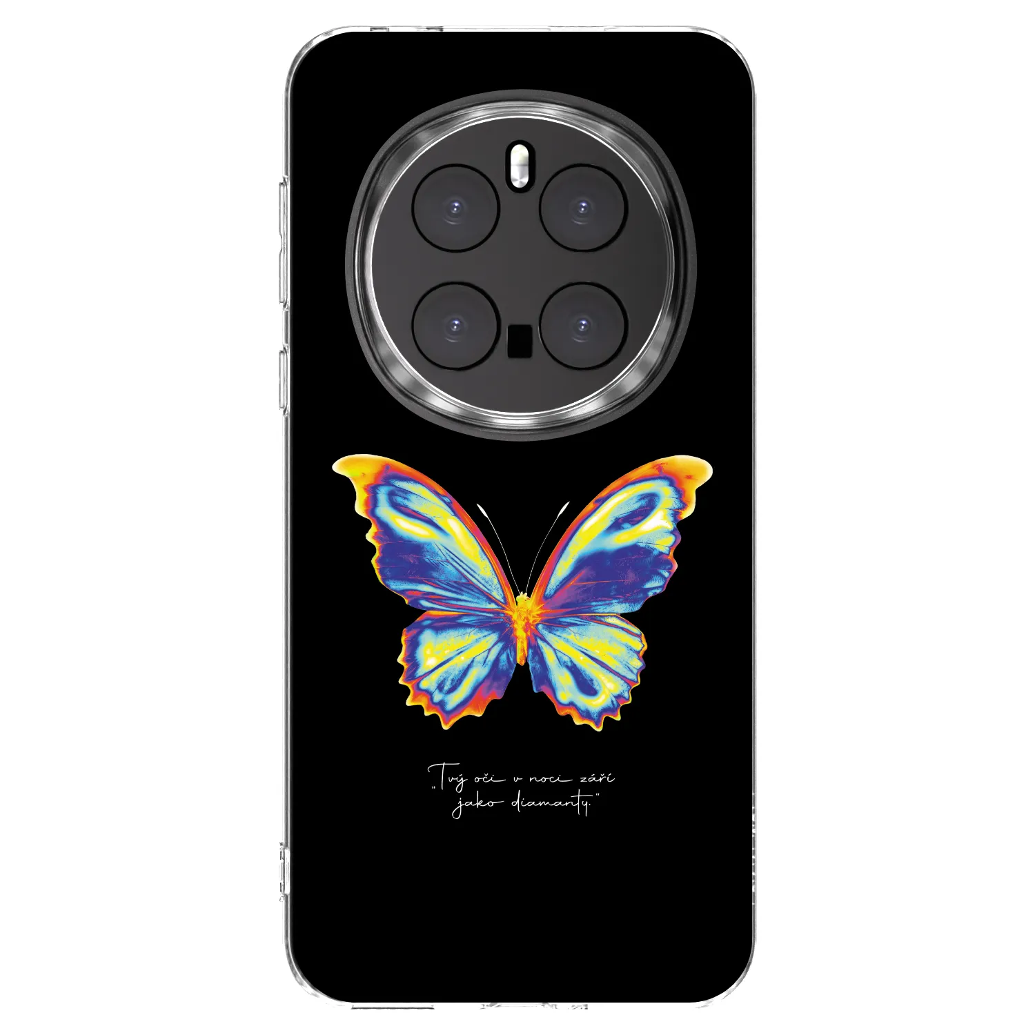 Picasee husă transparentă din silicon pentru Honor Magic7 Pro 5G - Diamanty Black