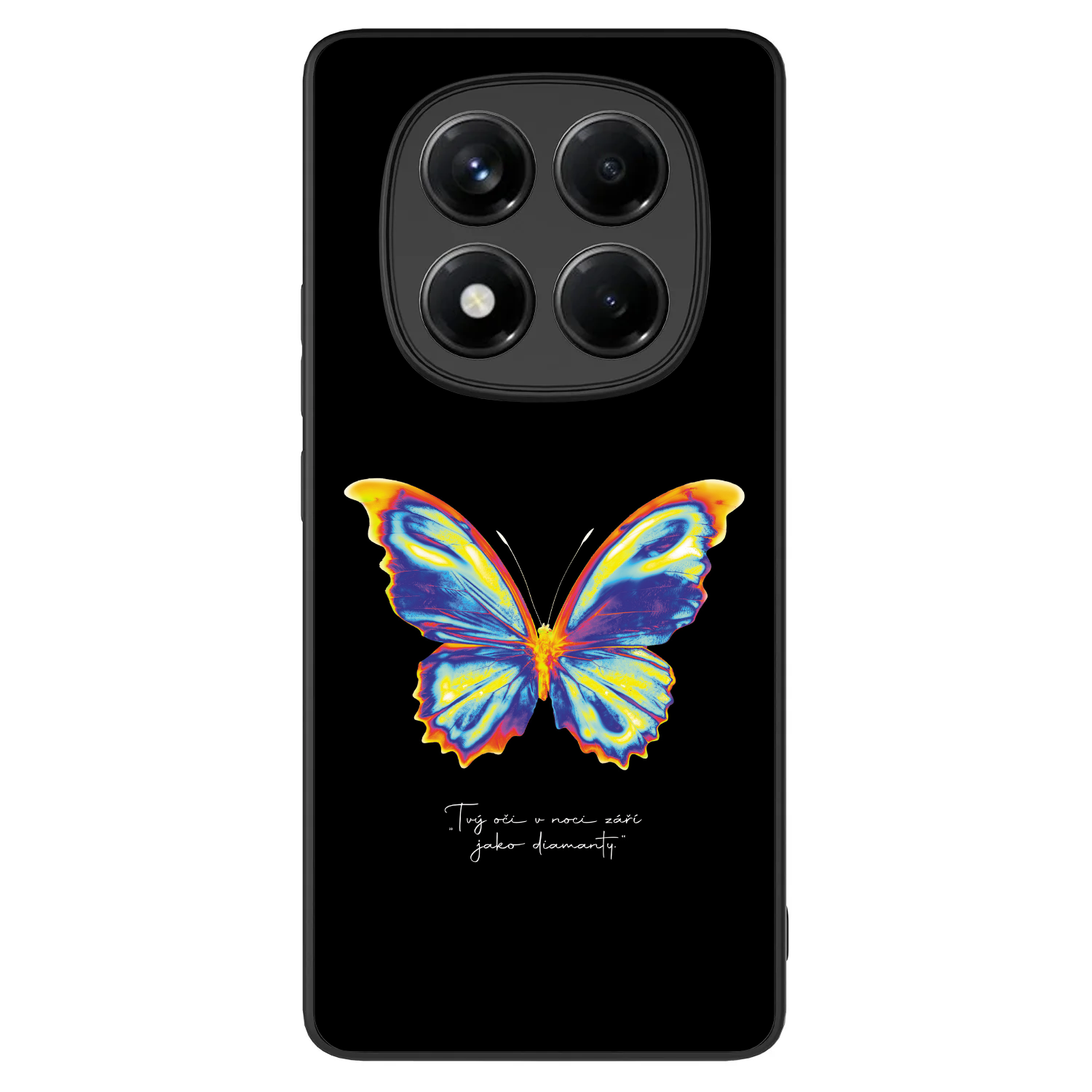 Picasee ULTIMATE CASE pentru Xiaomi Redmi Note 14 Pro 4G - Diamanty Black