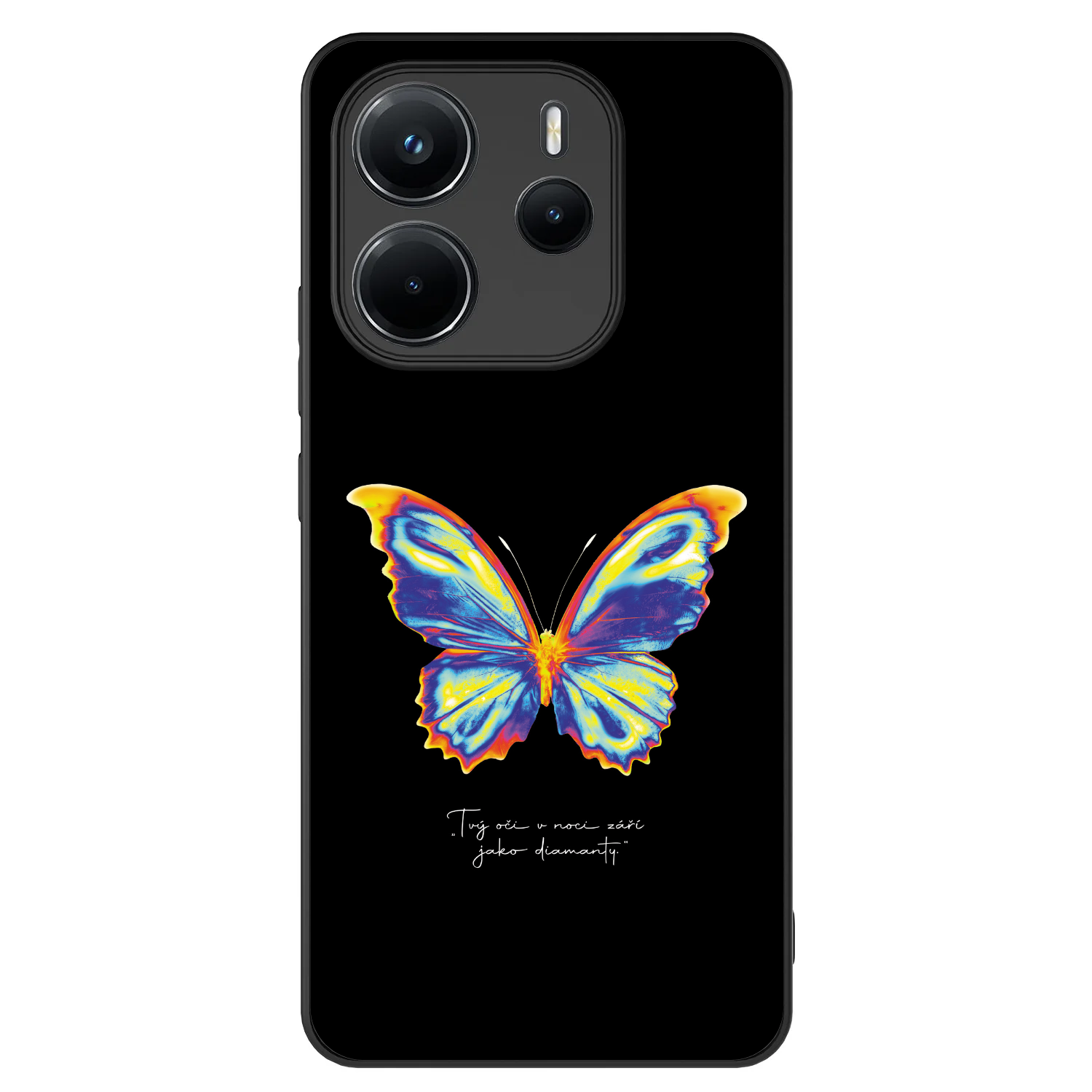 Picasee ULTIMATE CASE pentru Xiaomi Redmi Note 14 4G - Diamanty Black