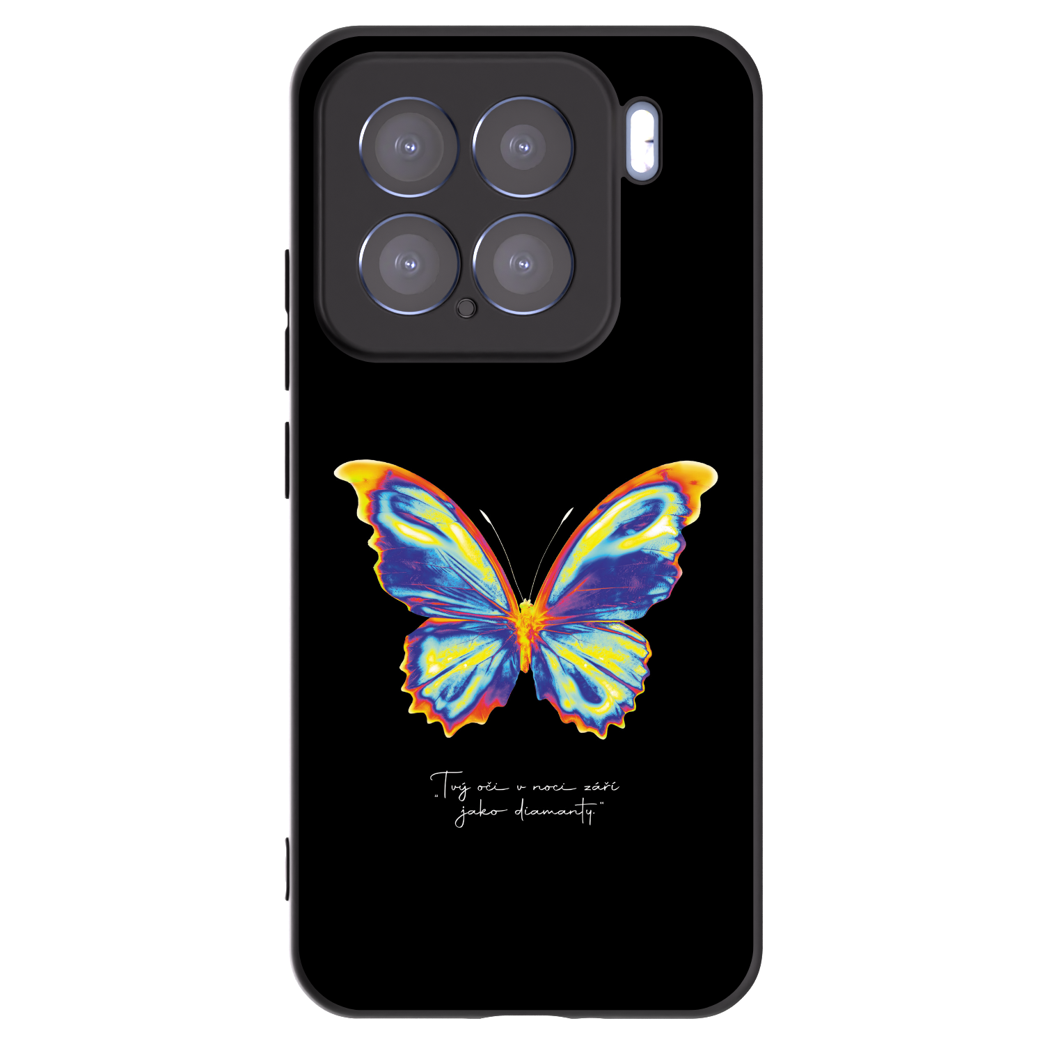 Picasee husă neagră din silicon pentru Xiaomi 15 - Diamanty Black