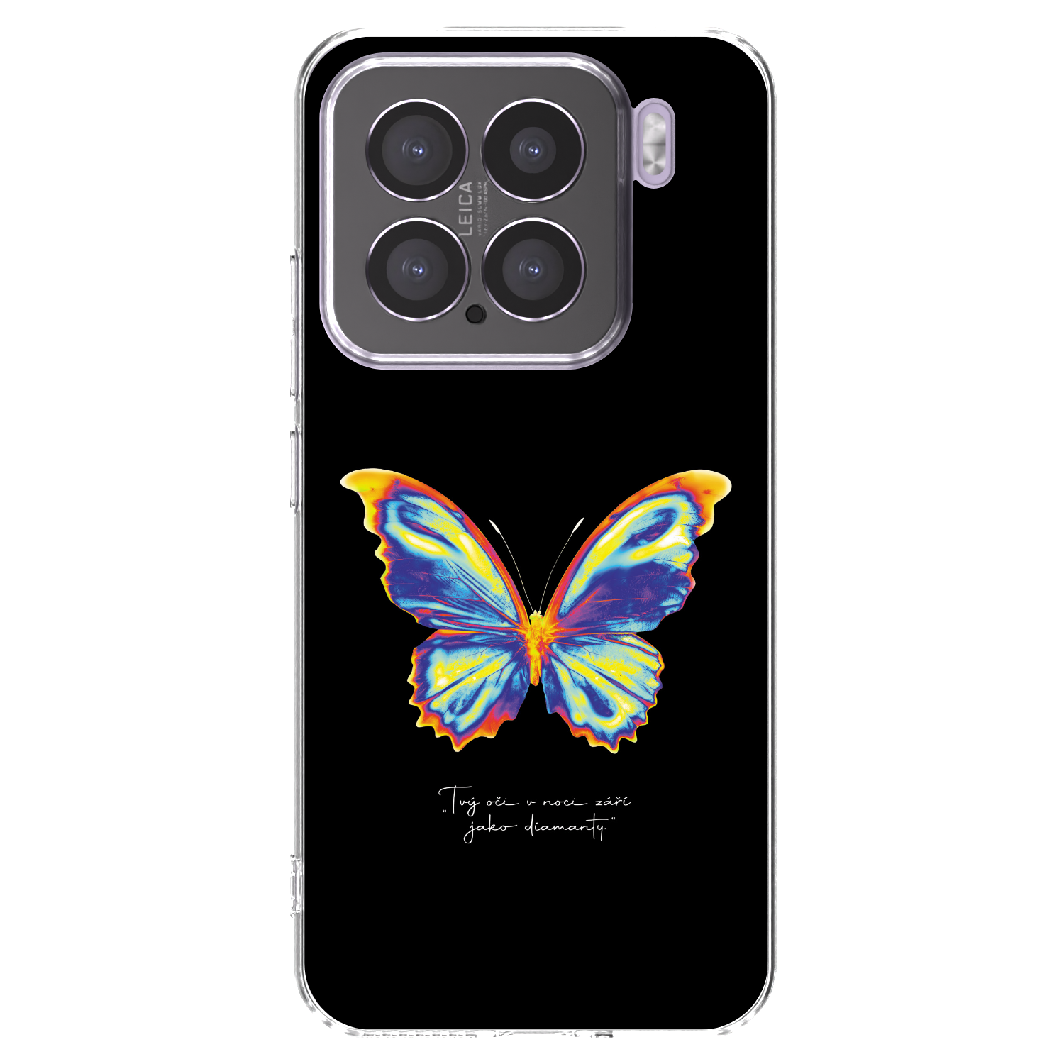 Picasee husă transparentă din silicon pentru Xiaomi 15 - Diamanty Black