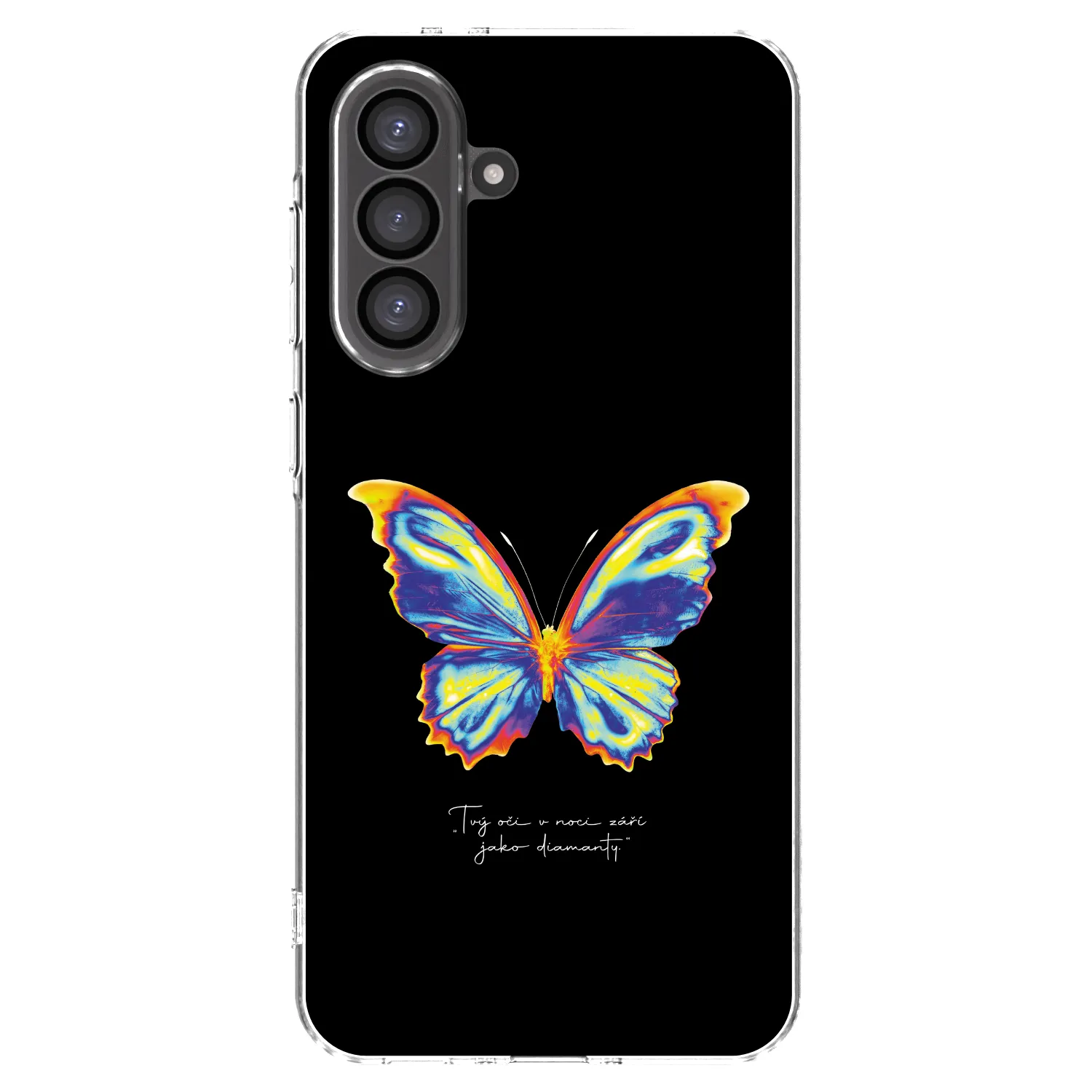Picasee husă transparentă din silicon pentru Samsung Galaxy A56 5G A566B - Diamanty Black