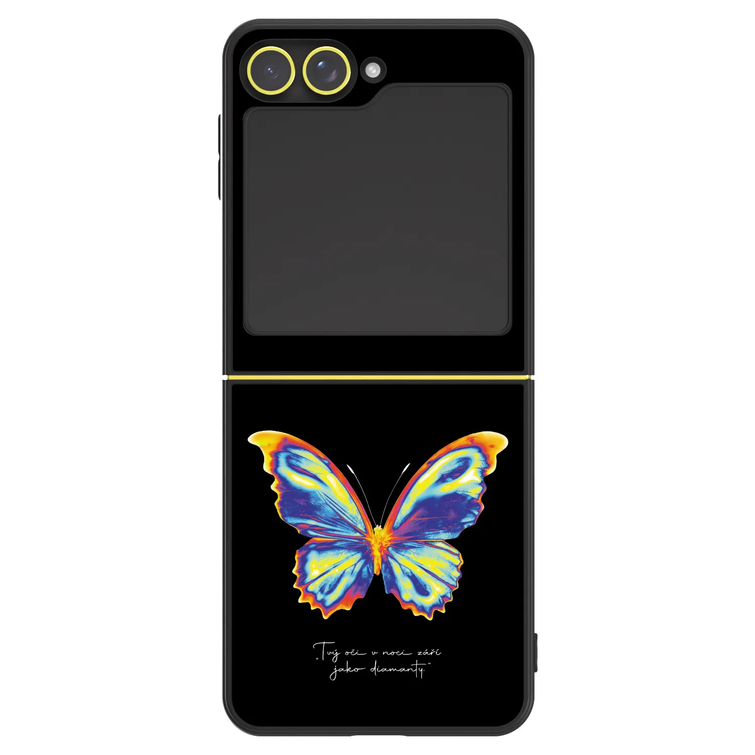 Picasee ULTIMATE CASE pentru Samsung Galaxy Z Flip5 5G - Diamanty Black