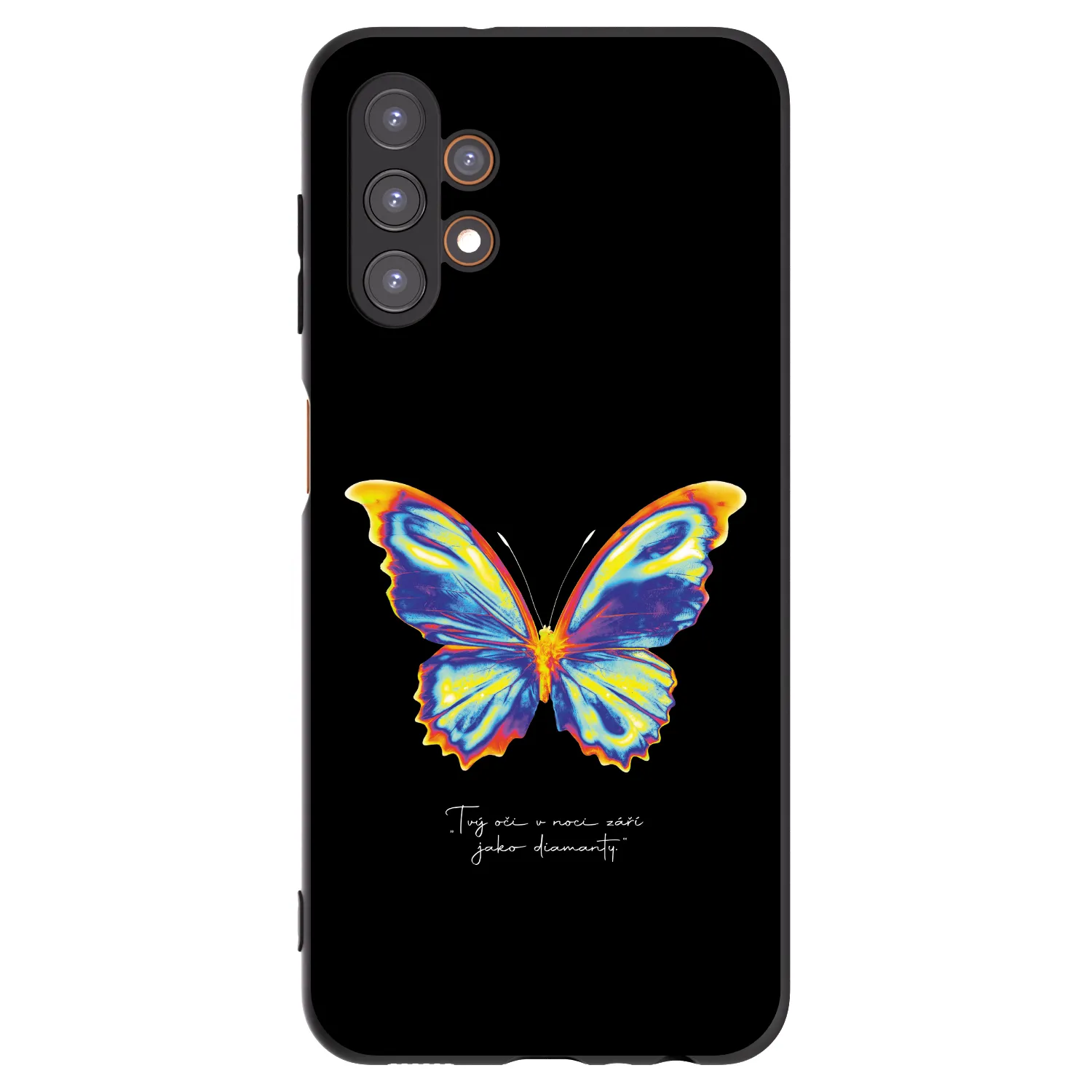Picasee husă neagră din silicon pentru Samsung Galaxy A13 5G - Diamanty Black
