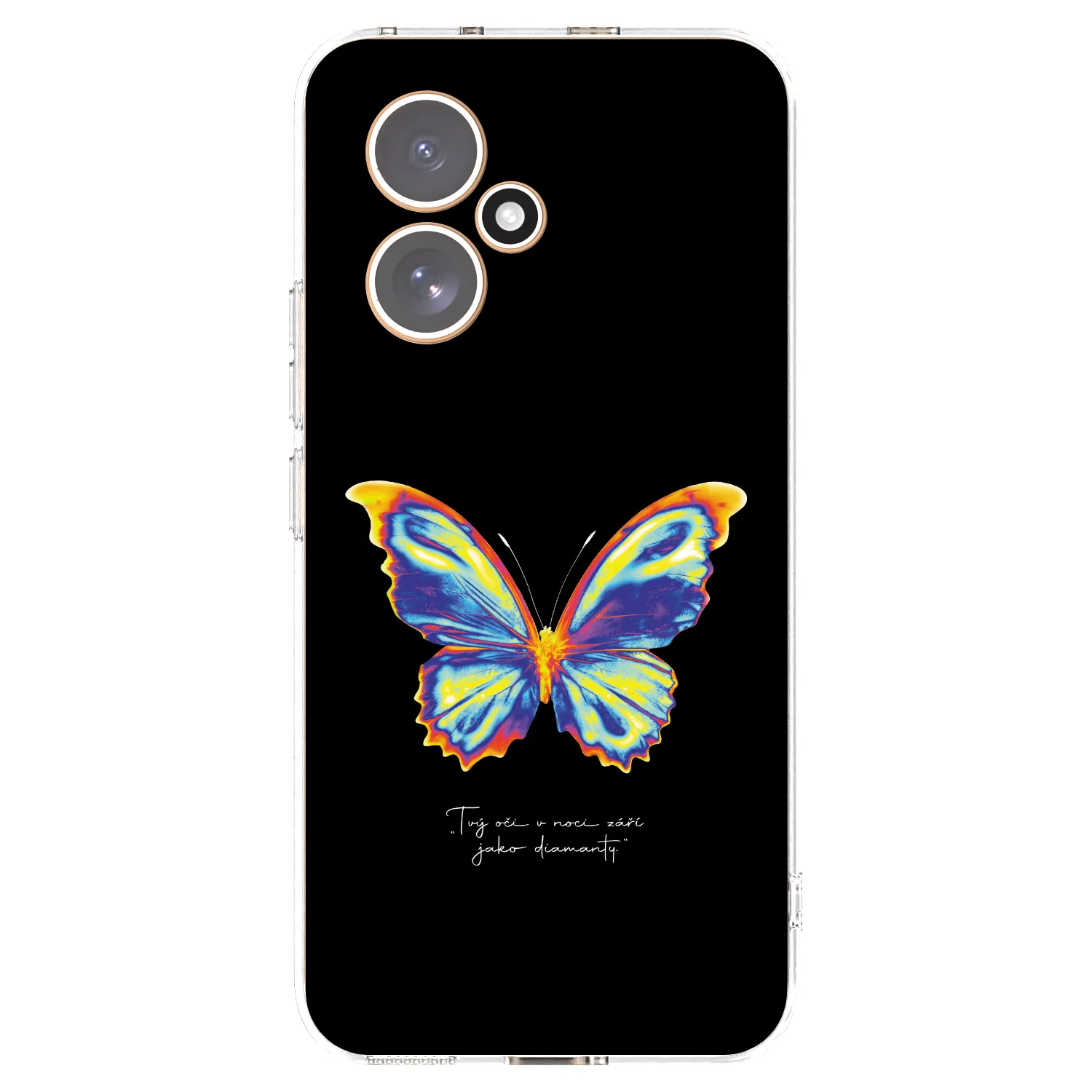 Picasee husă transparentă din silicon pentru Honor 400 5G - Diamanty Black