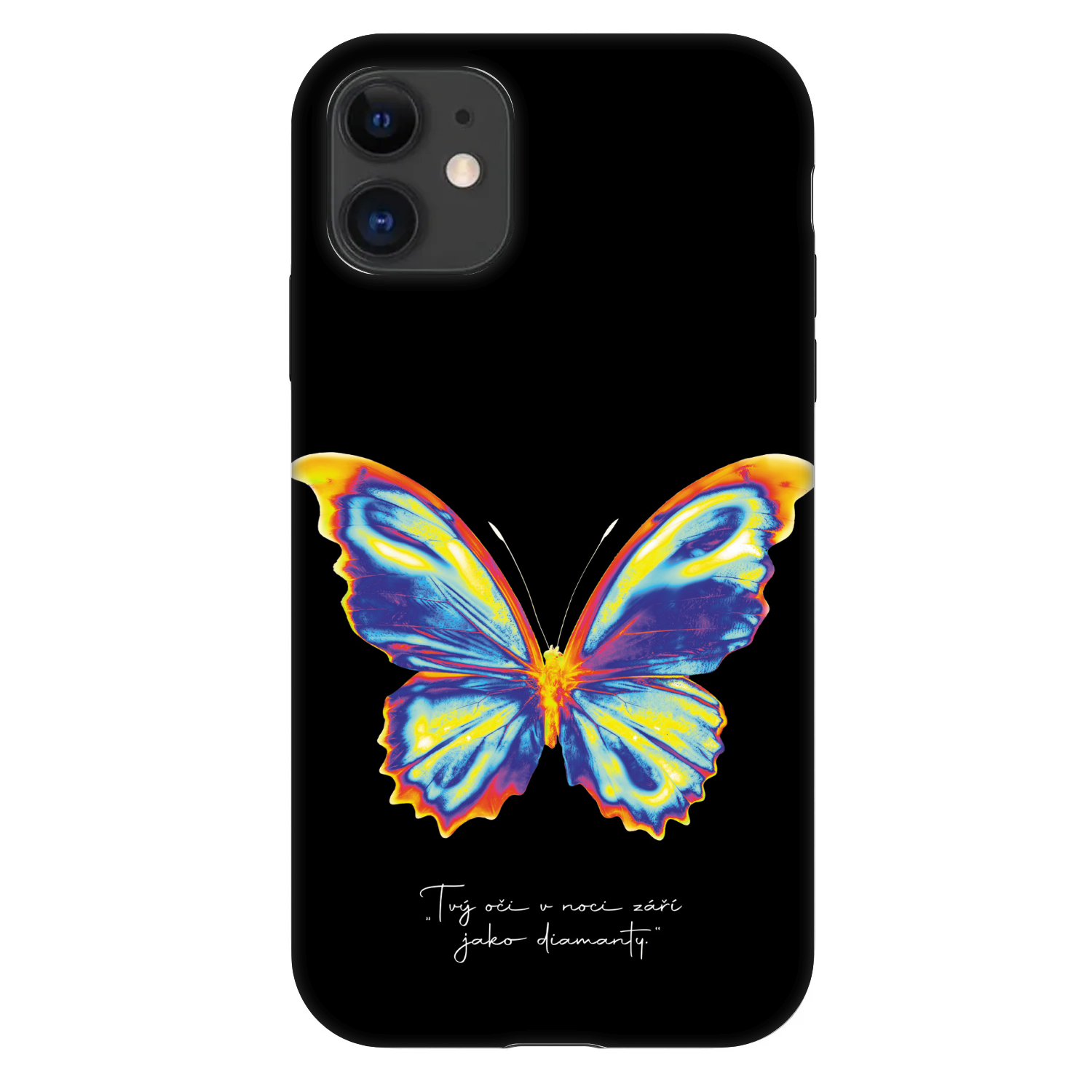 Picasee Fashion Case pentru Apple iPhone 11 - Diamanty Black