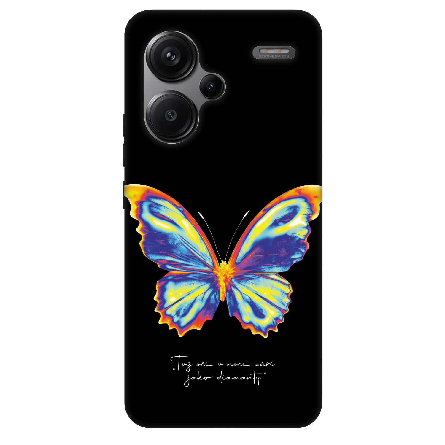 Picasee Fashion Case pentru Xiaomi Redmi Note 13 Pro+ 5G - Diamanty Black