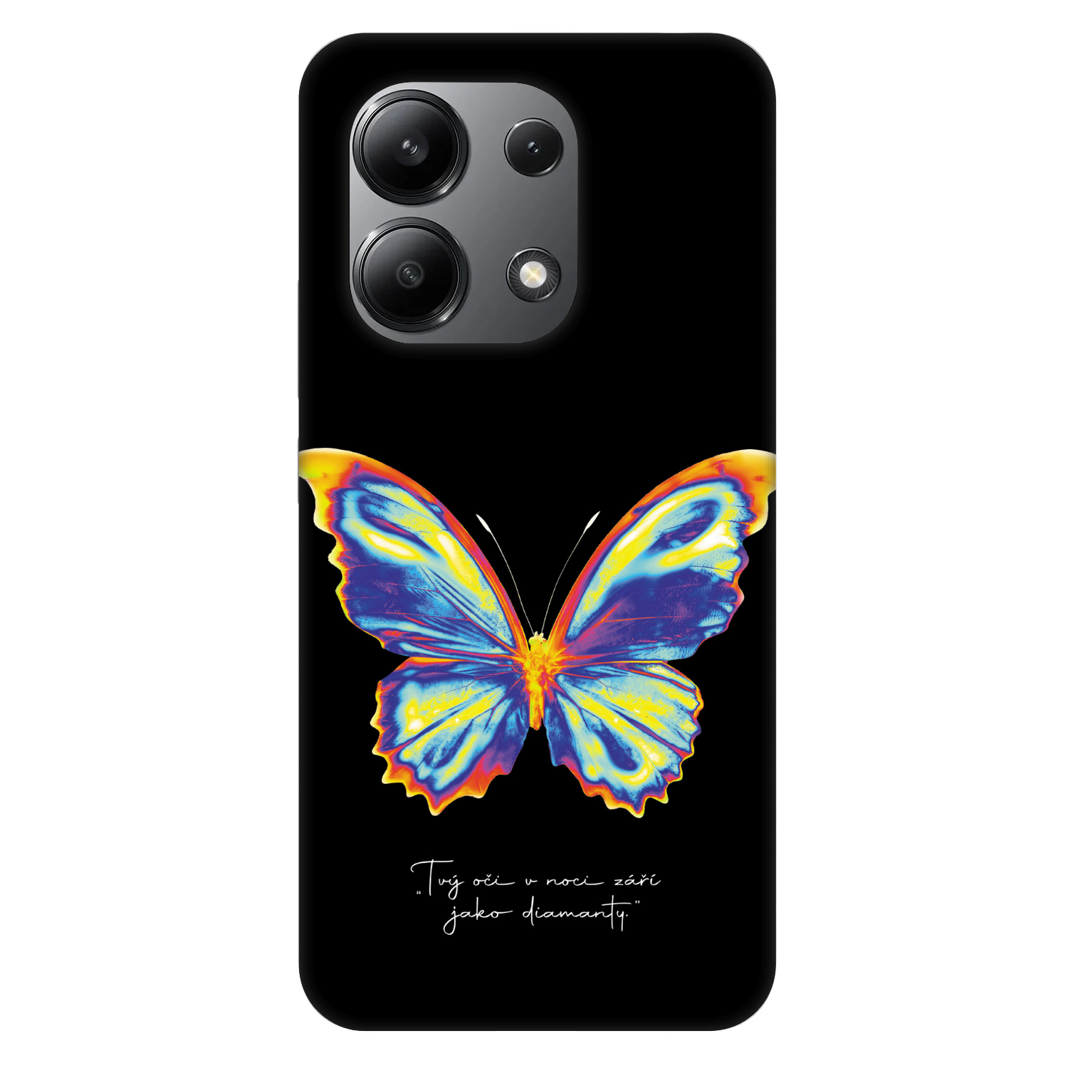 Picasee Fashion Case pentru Xiaomi Redmi Note 13 4G - Diamanty Black
