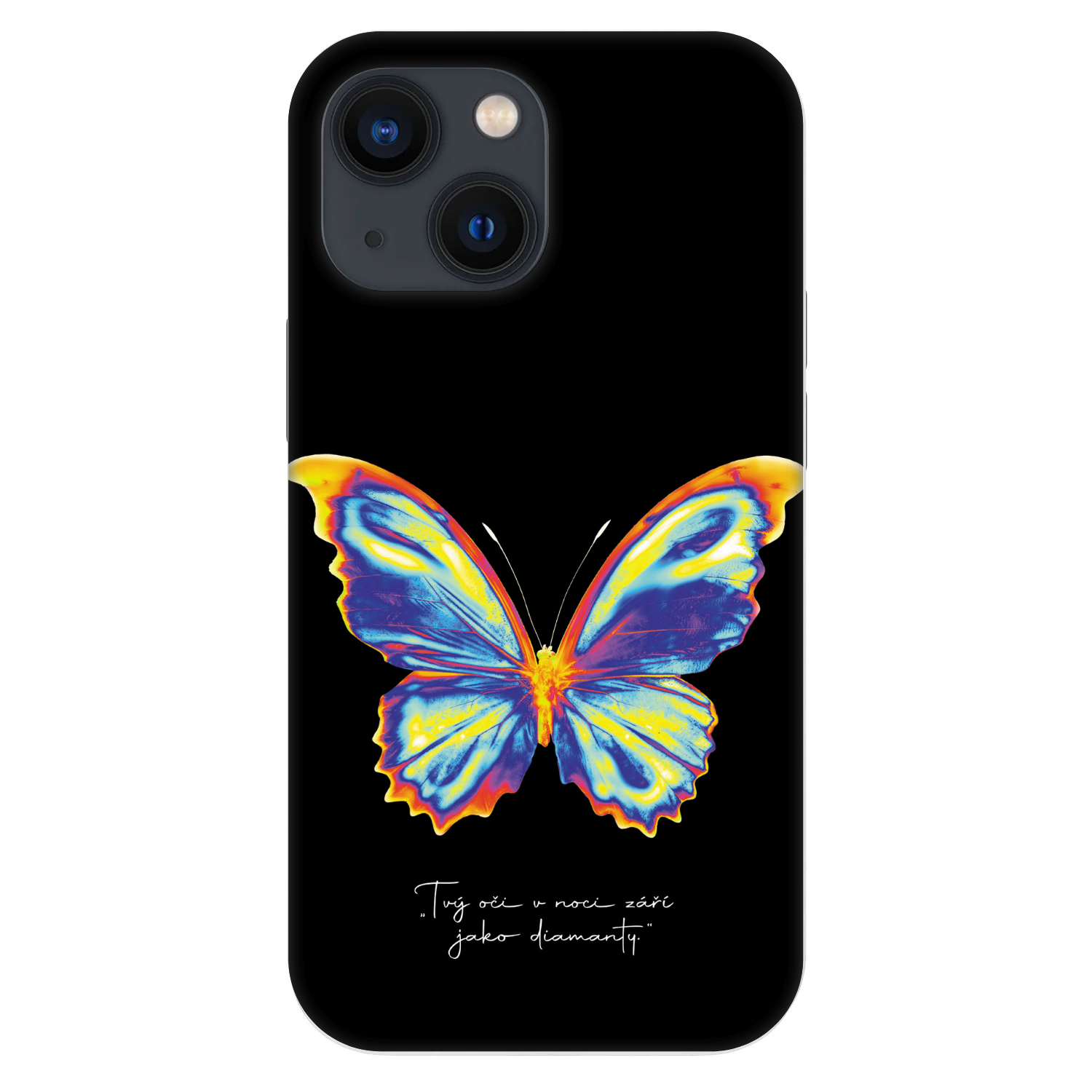 Picasee Fashion Case pentru Apple iPhone 13 mini - Diamanty Black