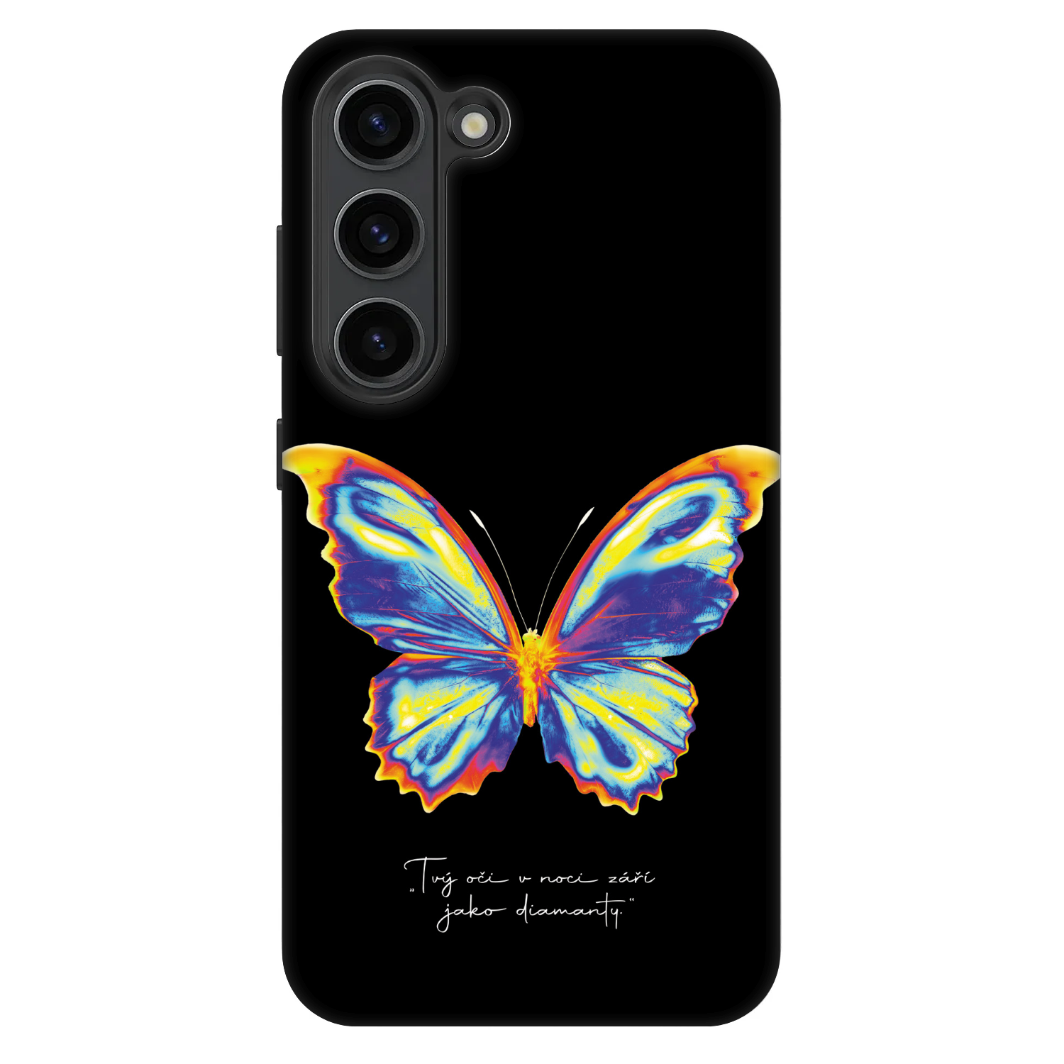 Picasee Fashion Case pentru Samsung Galaxy S23+ 5G - Diamanty Black