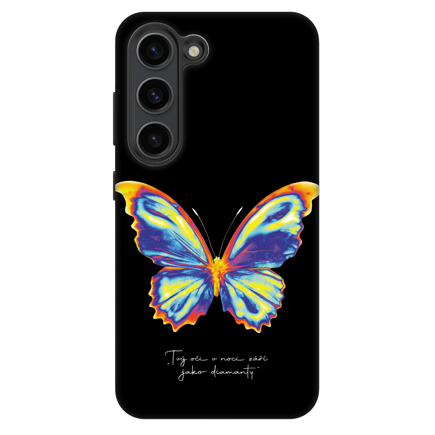 Picasee Fashion Case pentru Samsung Galaxy S23 5G - Diamanty Black