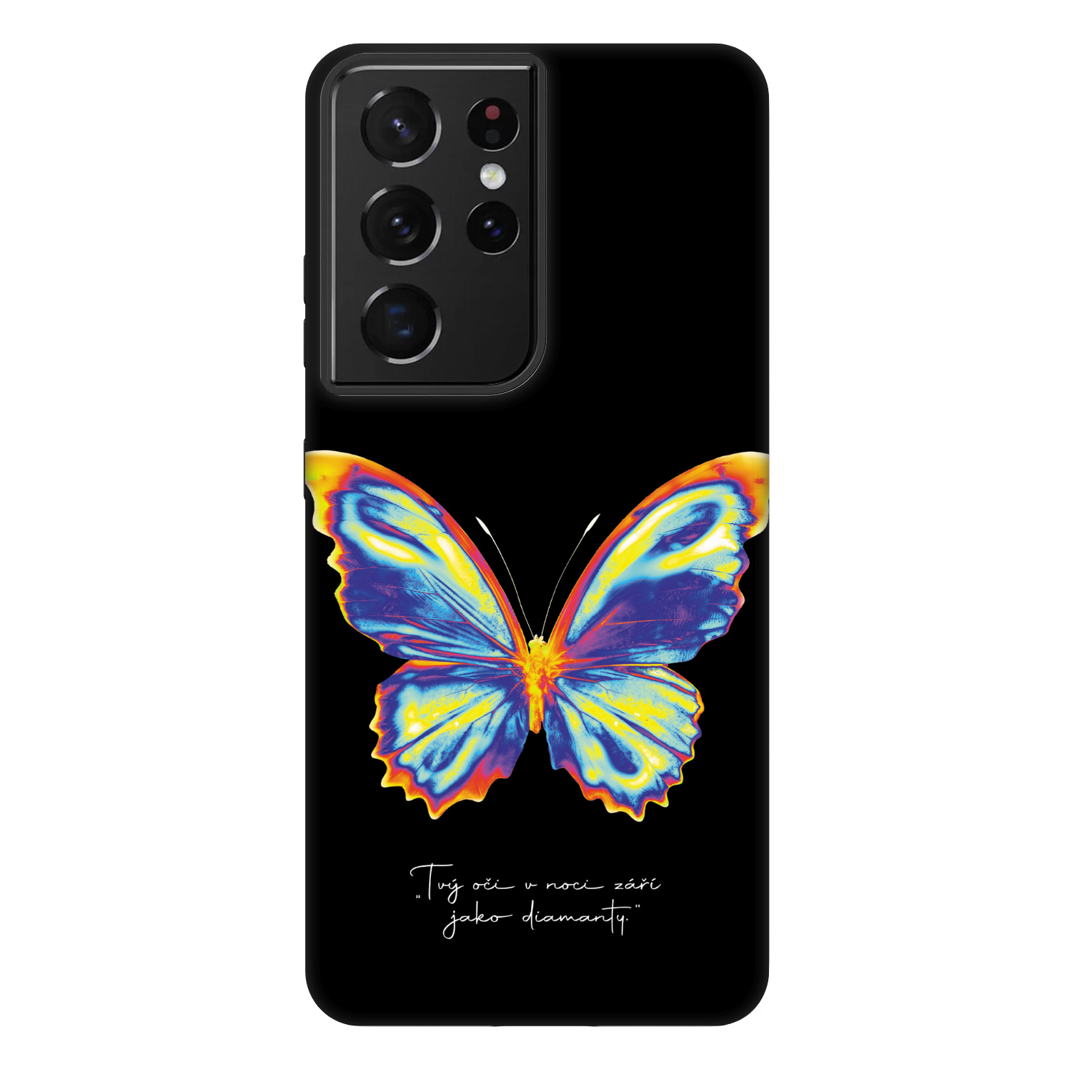 Picasee Fashion Case pentru Samsung Galaxy S21 Ultra 5G G998B - Diamanty Black