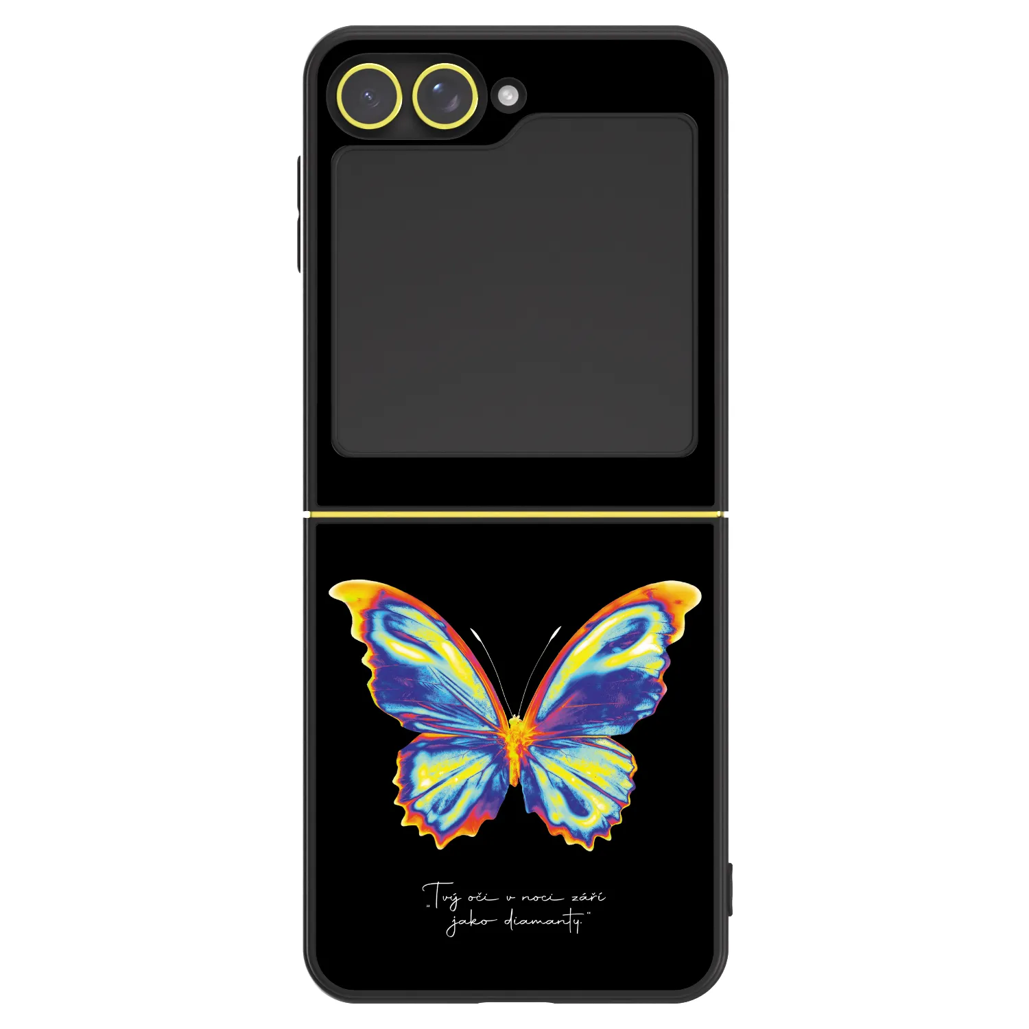 Picasee ULTIMATE CASE pentru Samsung Galaxy Z Flip7 FE 5G - Diamanty Black