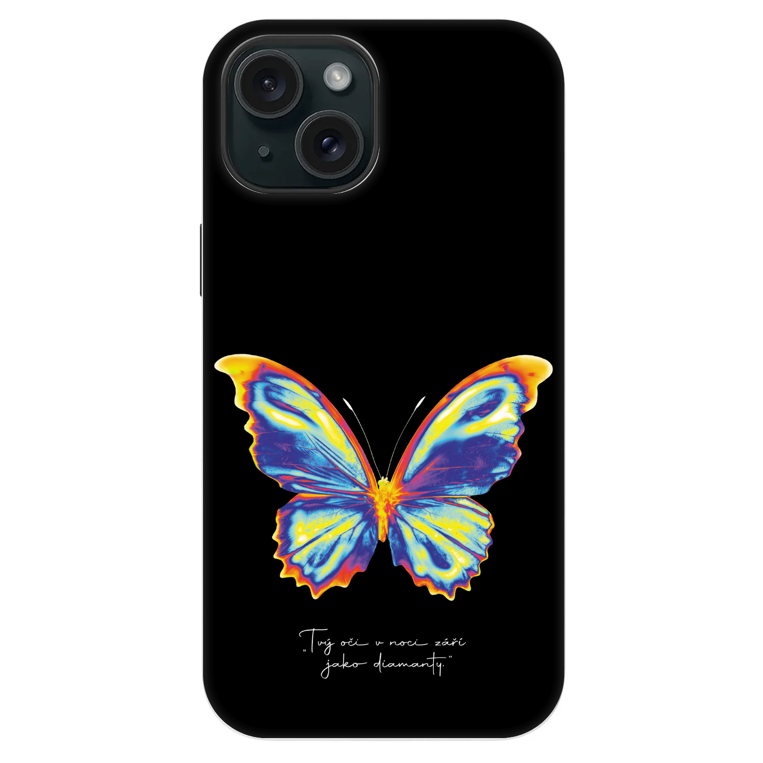 Picasee Fashion Case MagSafe pentru Apple iPhone 14 - Diamanty Black