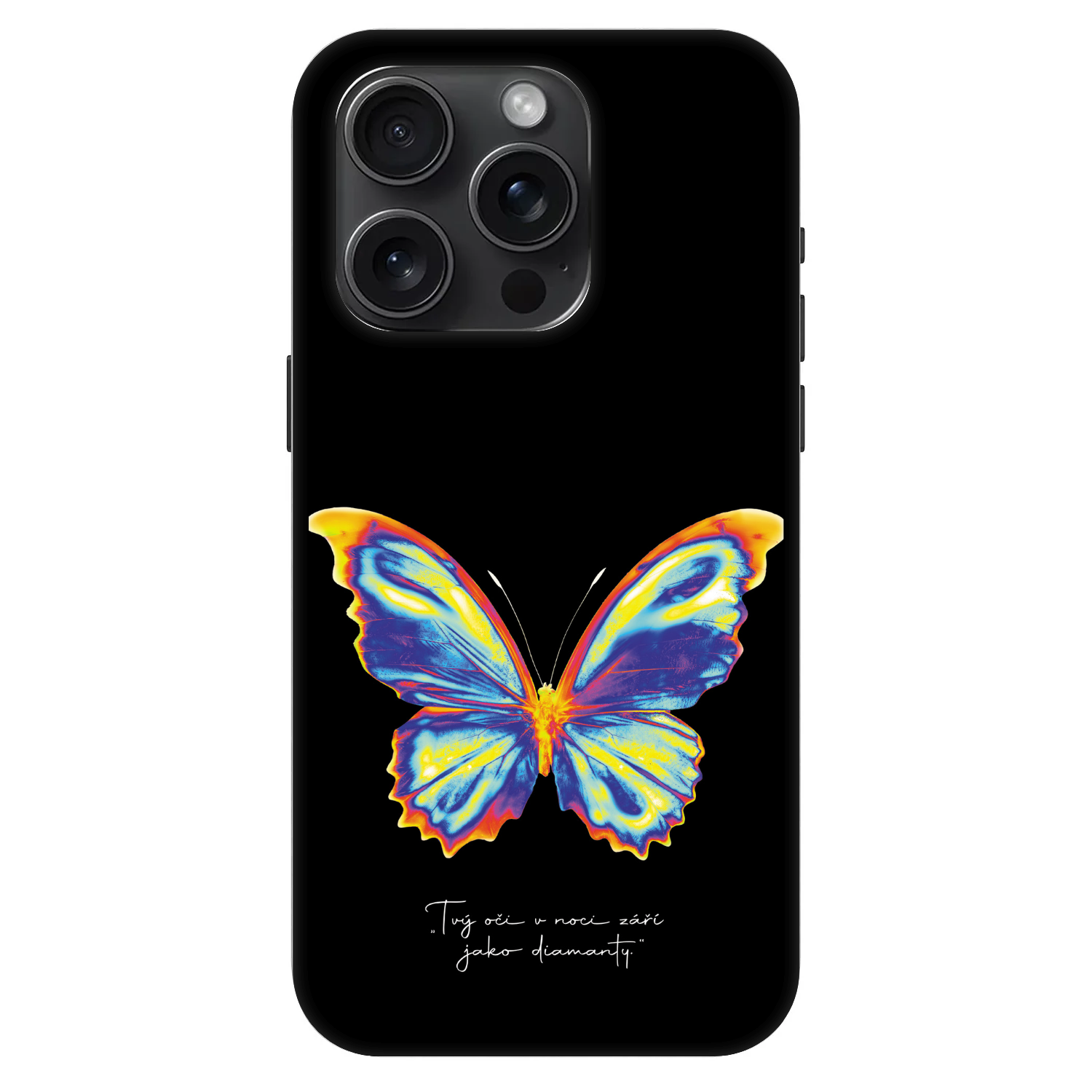 Picasee Fashion Case MagSafe pentru Apple iPhone 15 Pro - Diamanty Black