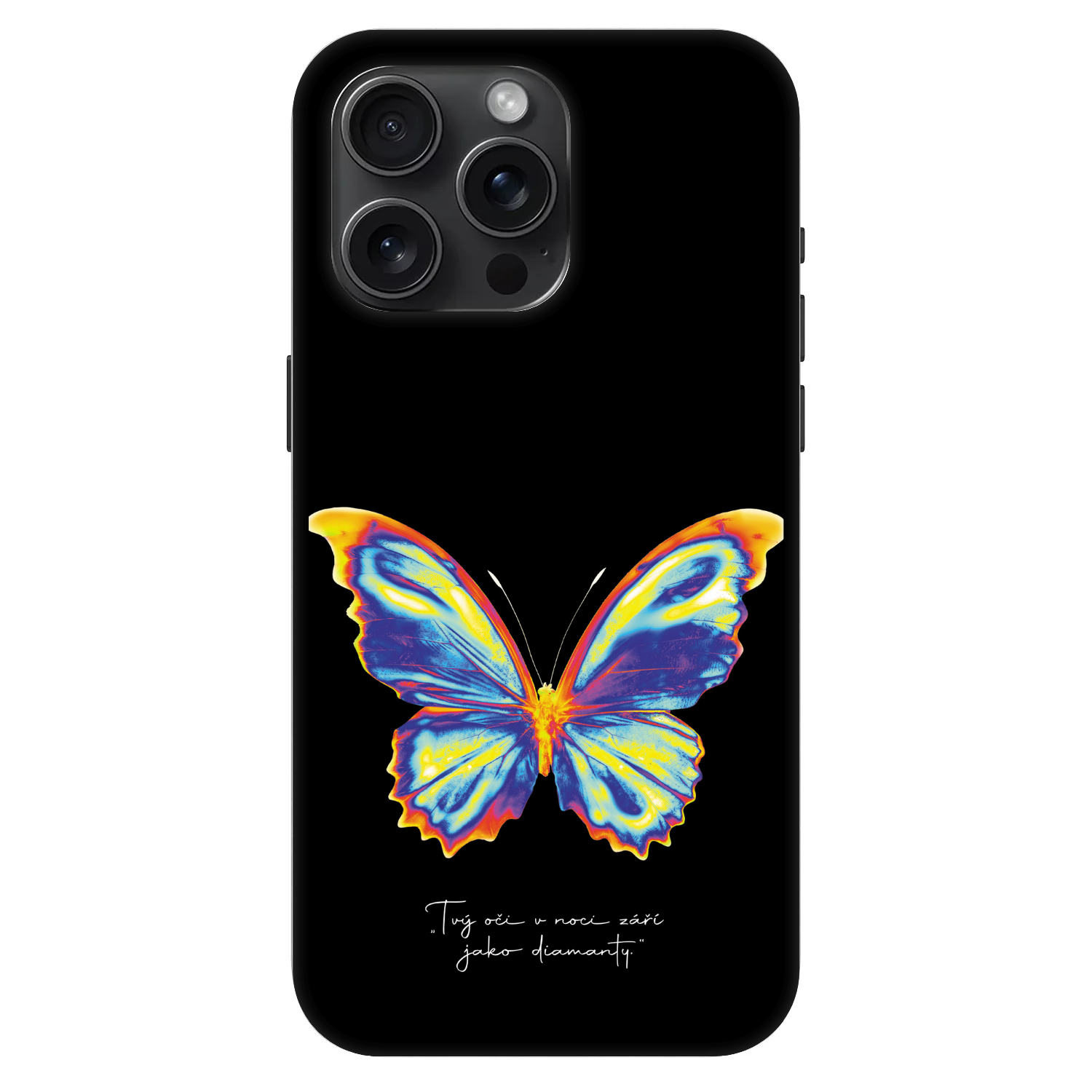 Picasee Fashion Case MagSafe pentru Apple iPhone 15 Pro Max - Diamanty Black