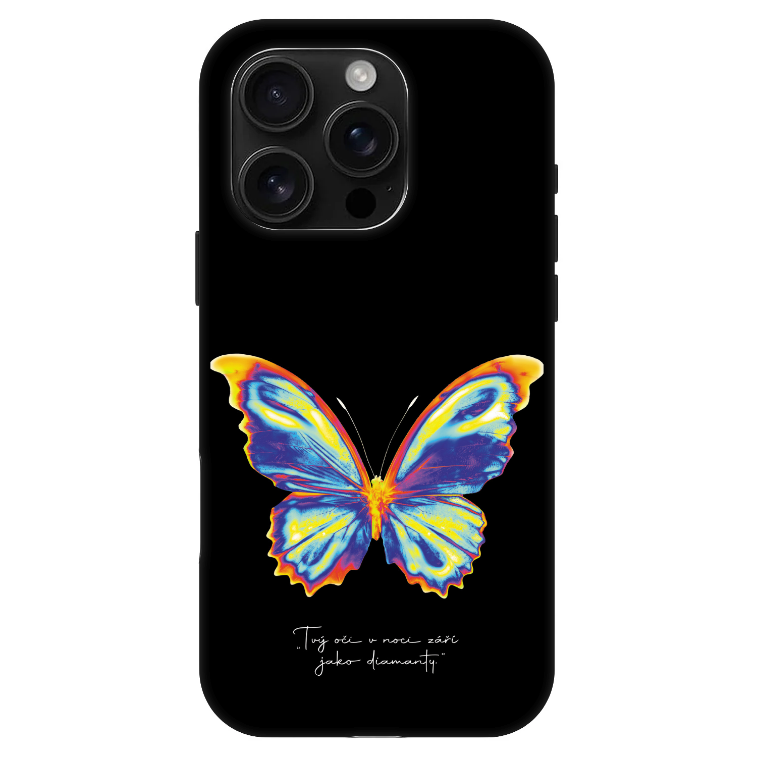 Picasee Fashion Case MagSafe pentru Apple iPhone 16 Pro - Diamanty Black