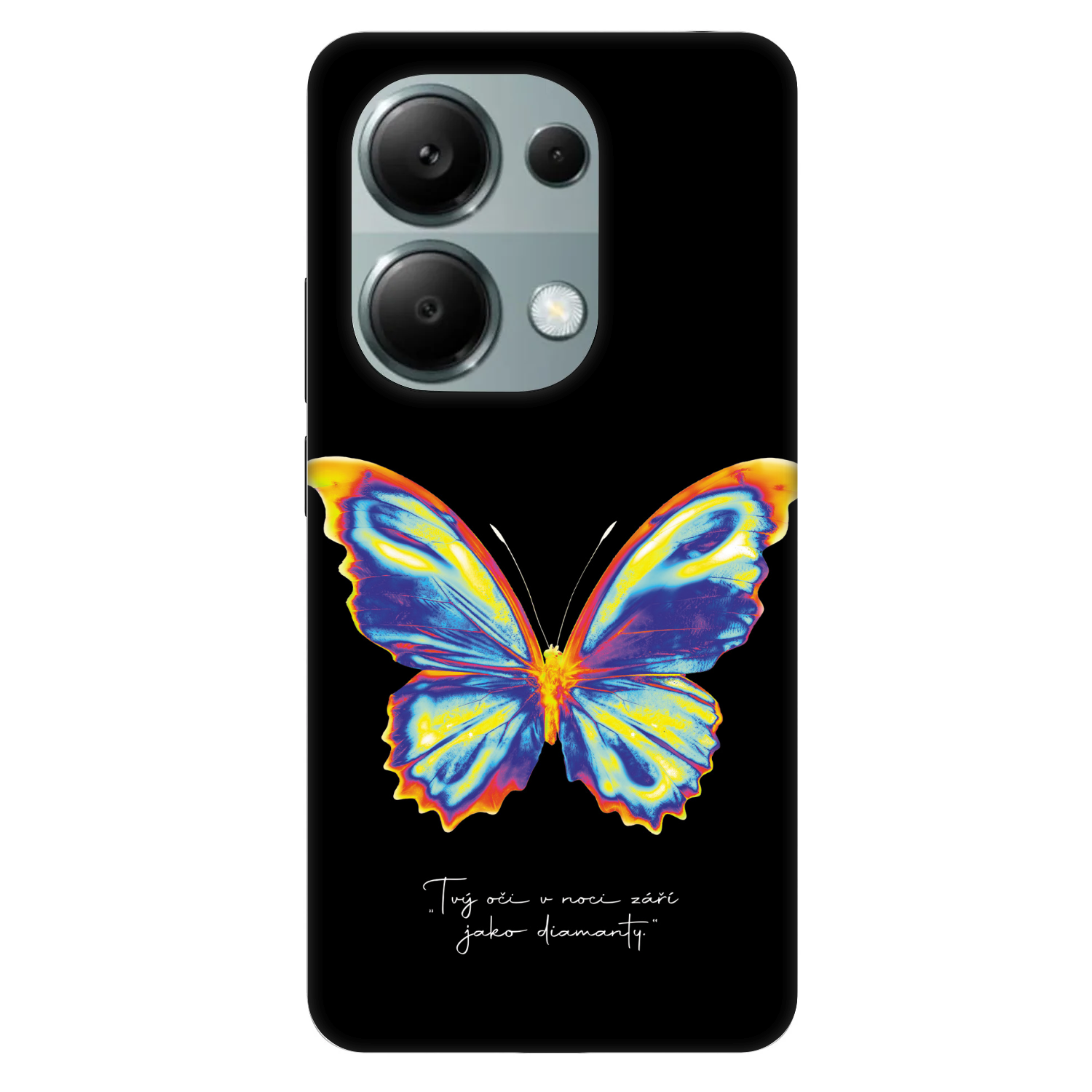 Picasee Fashion Case pentru Xiaomi Redmi Note 13 Pro 4G - Diamanty Black