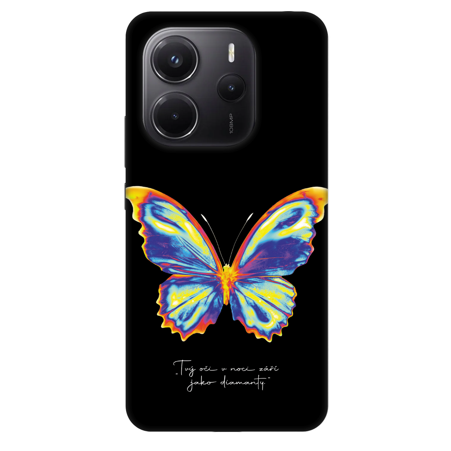 Picasee Fashion Case pentru Xiaomi Redmi Note 14 4G - Diamanty Black