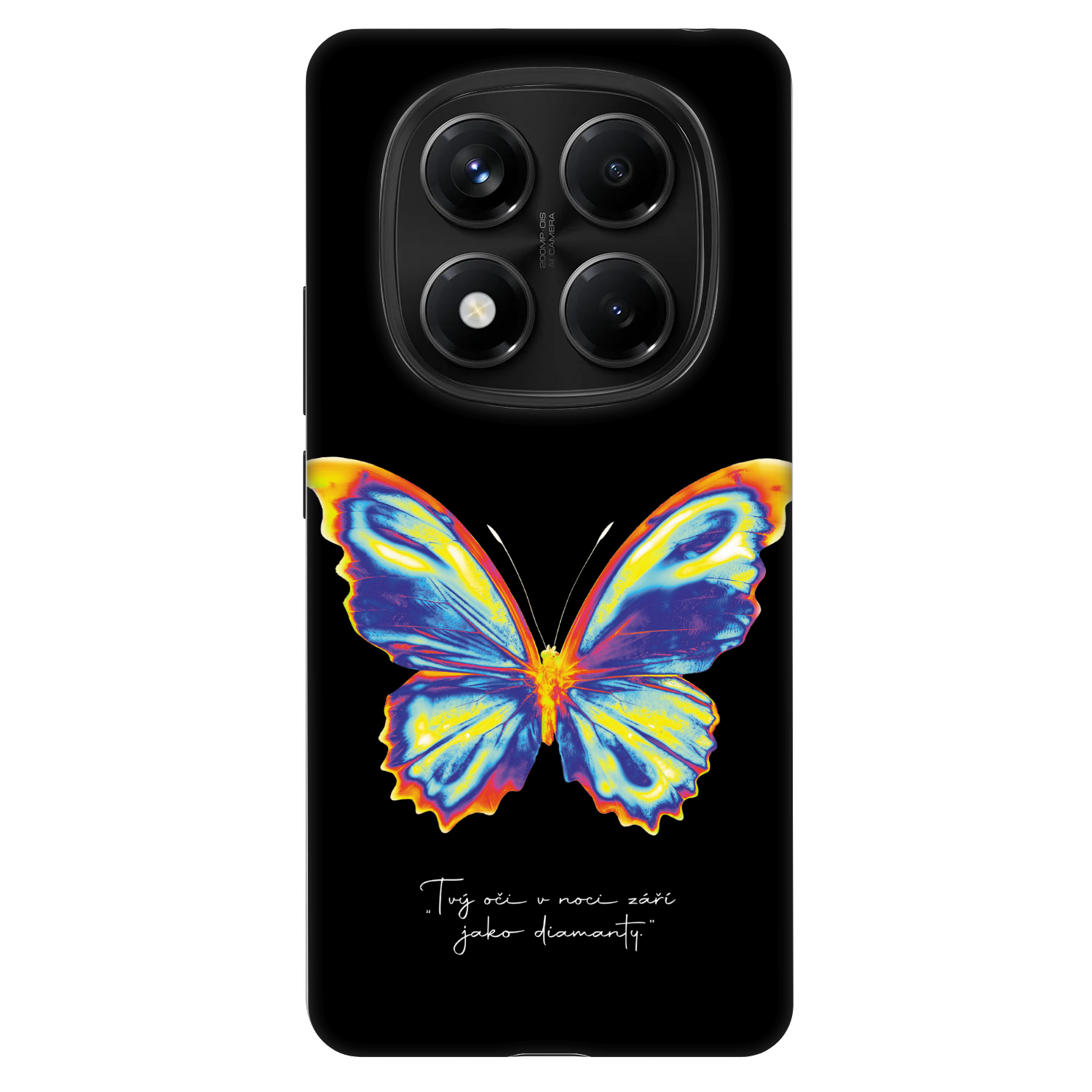 Picasee Fashion Case pentru Xiaomi Redmi Note 14 Pro 4G - Diamanty Black